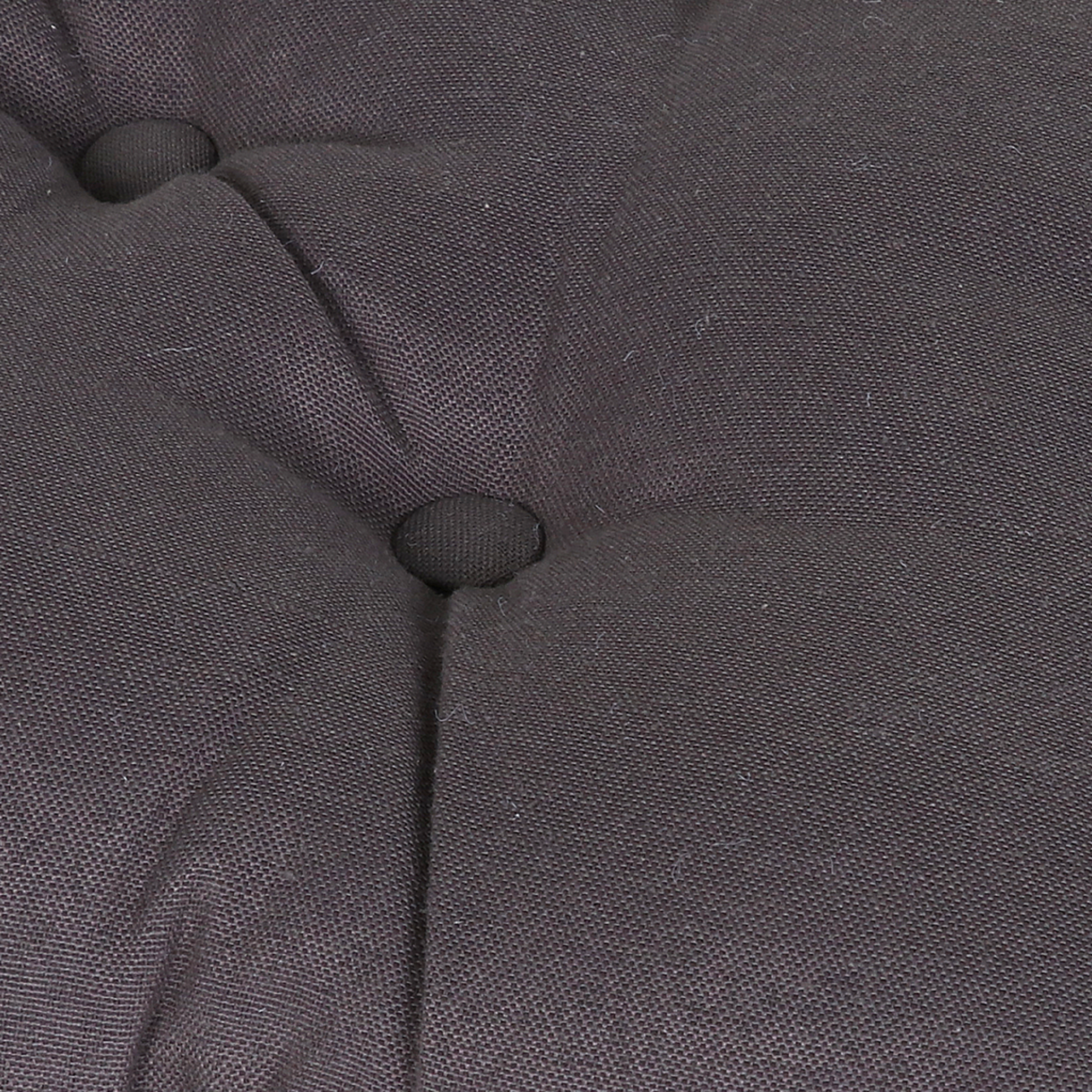 Galette de chaise Luck, gris anthracite l.40 x L.40 cm INSPIRE - 3