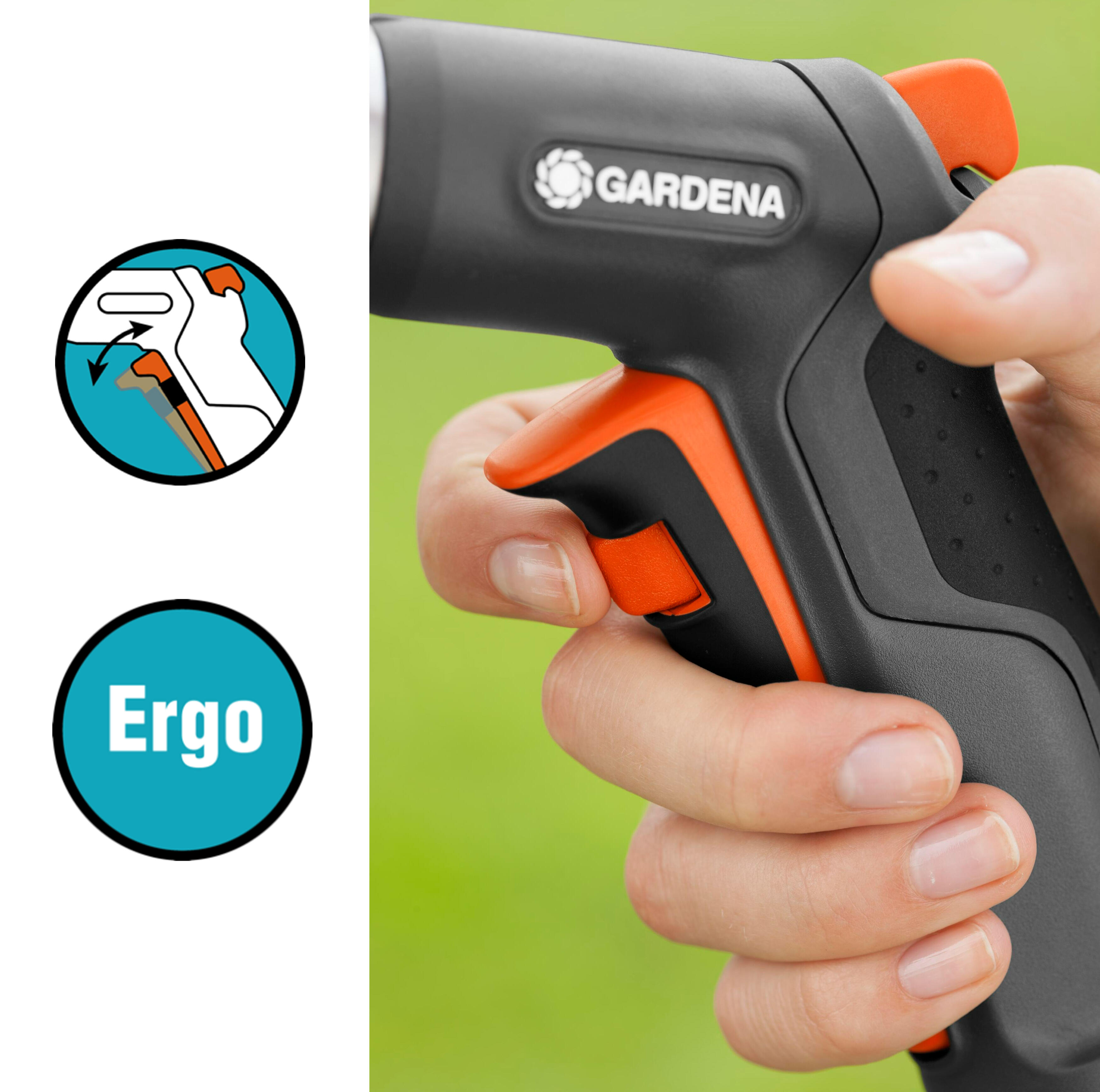 Pistolet de nettoyage Premium Gardena ergonomique - 0