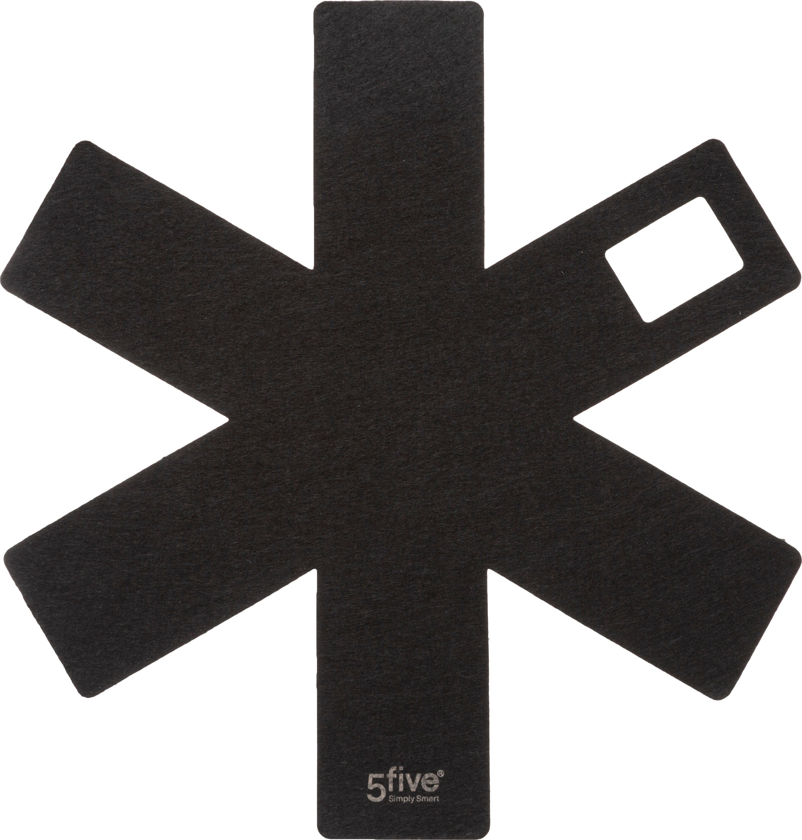 Rete sottotappeto antiscivolo SET6PCS PANNI PROTEZIONE PENTOLE grigio / argento, L 38 x L 38 cm - 6