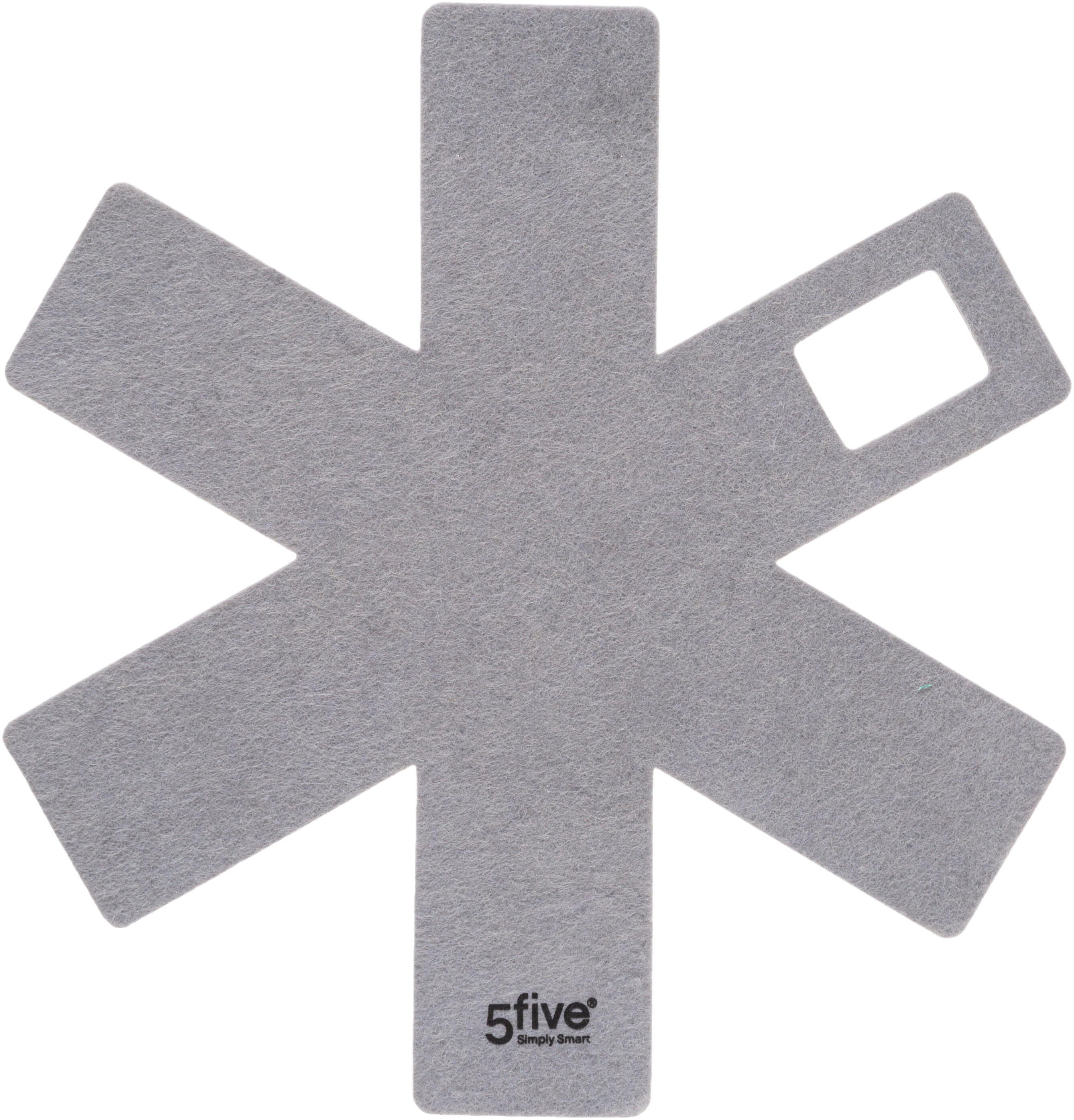 Rete sottotappeto antiscivolo SET6PCS PANNI PROTEZIONE PENTOLE grigio / argento, L 38 x L 38 cm - 5