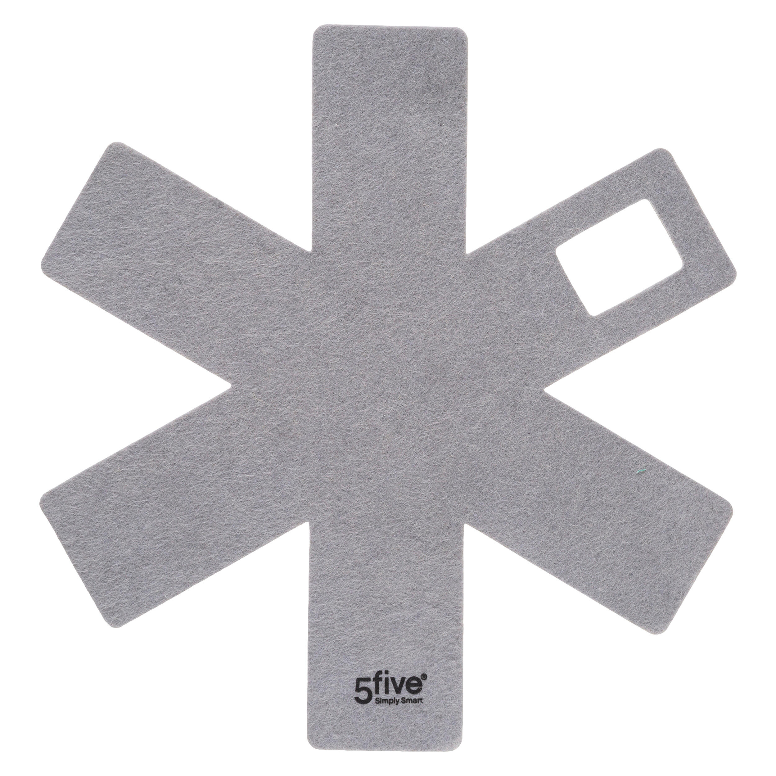 Rete sottotappeto antiscivolo SET6PCS PANNI PROTEZIONE PENTOLE grigio / argento, L 38 x L 38 cm - 2