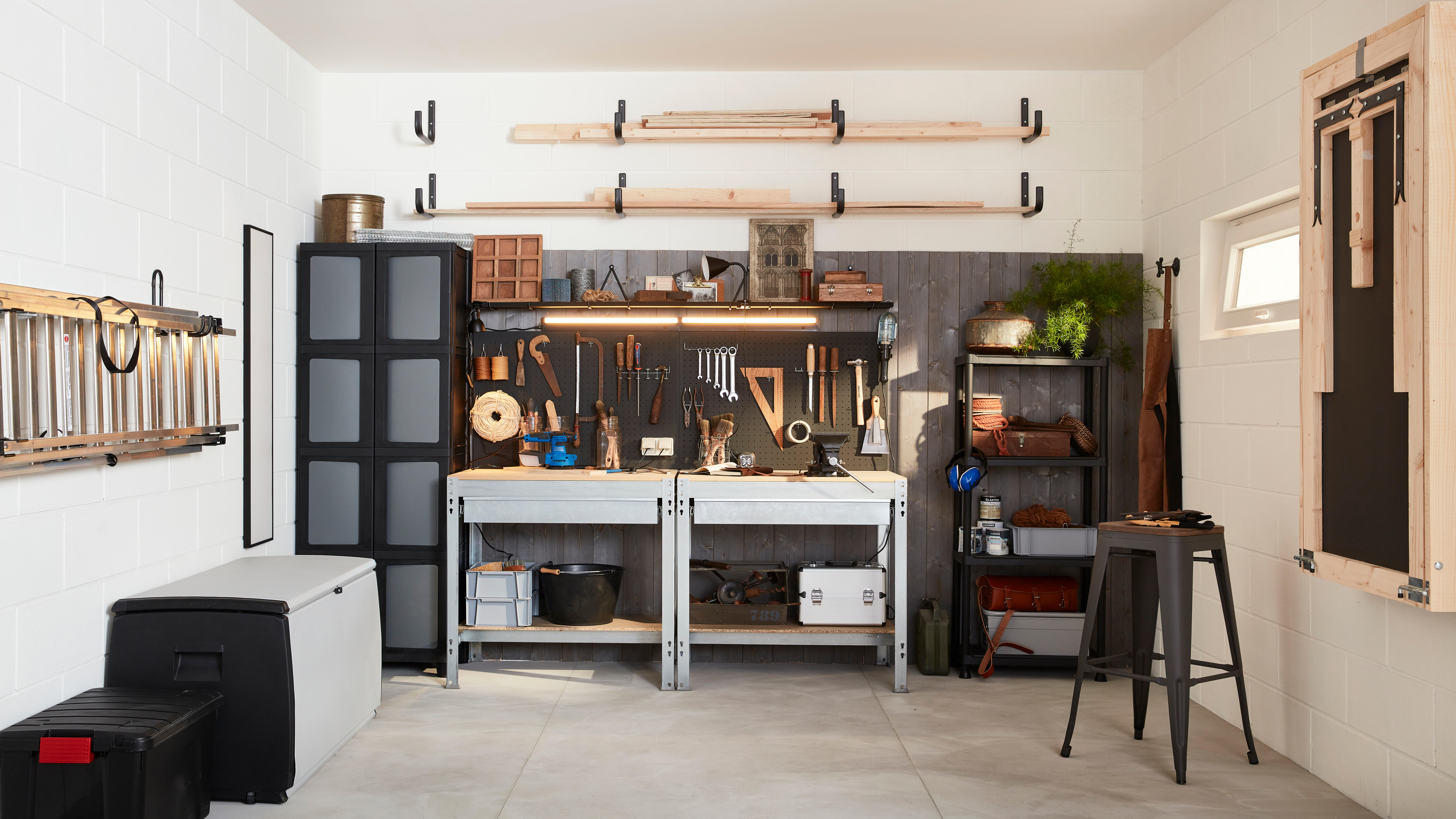 Cómo crear tu propio taller de bricolaje en casa