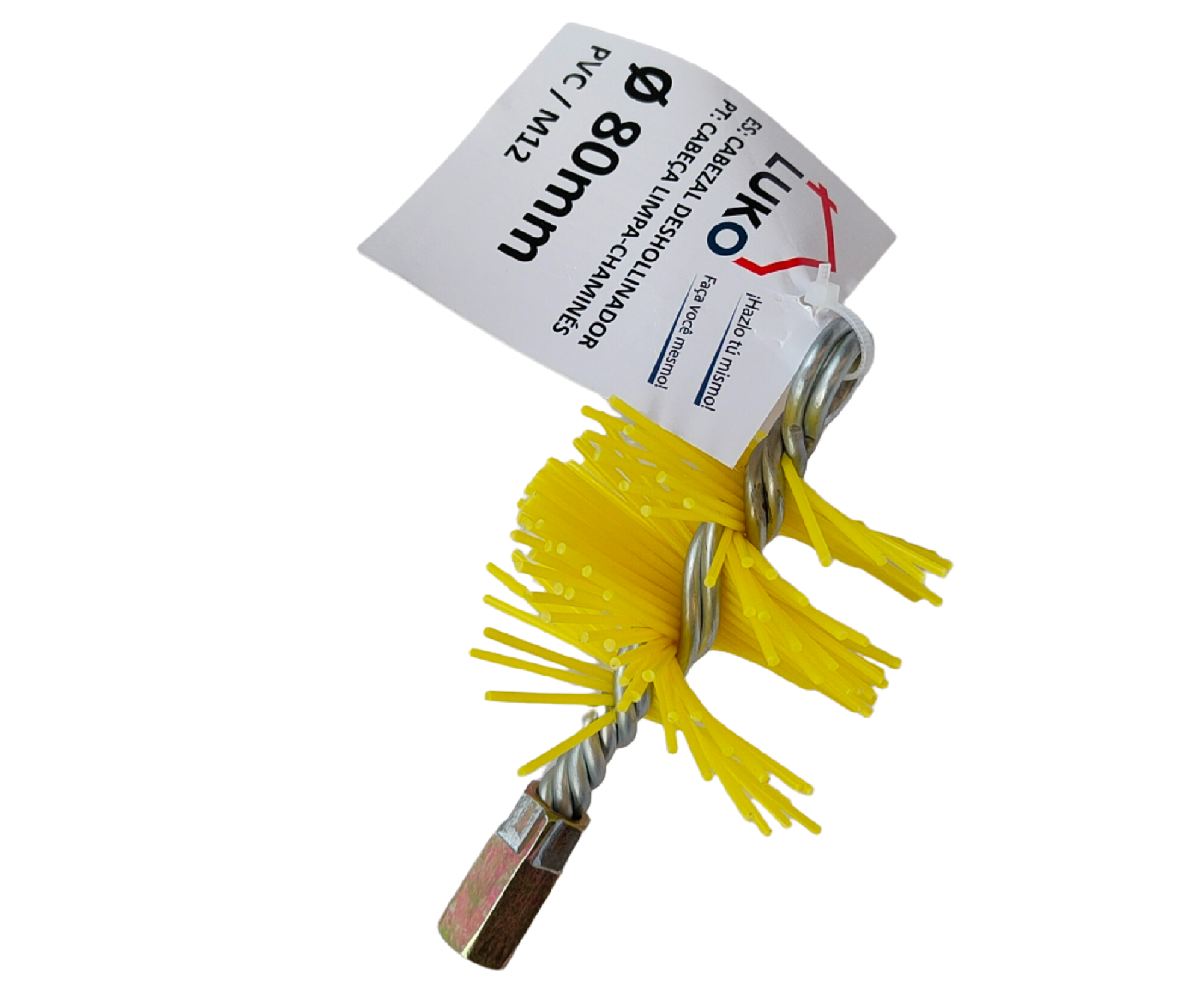 Cabezal deshollinador PP d80mm LUKO - 2