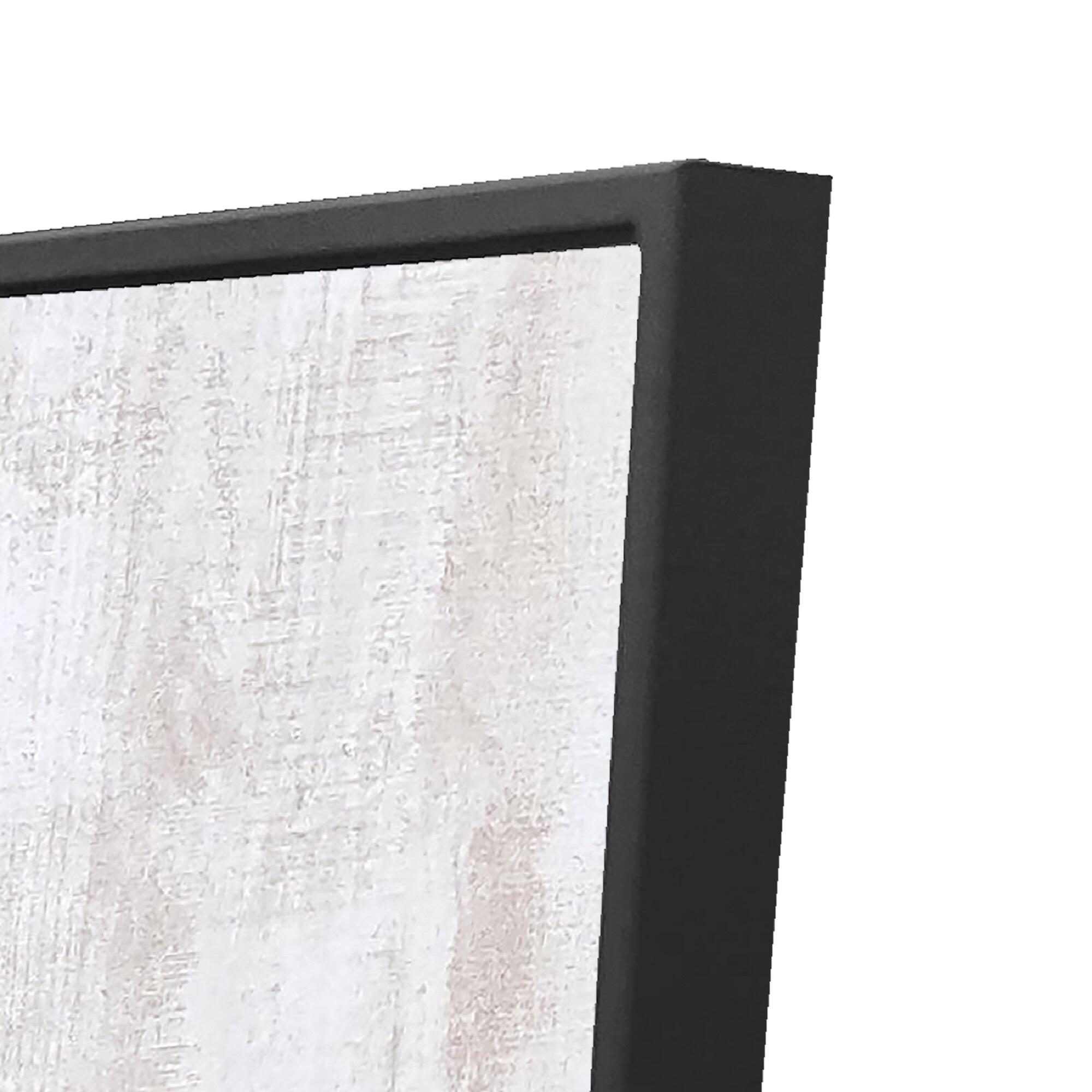 Quadro com moldura Deco Line Abstrato 1 40x50 cm preto - 7