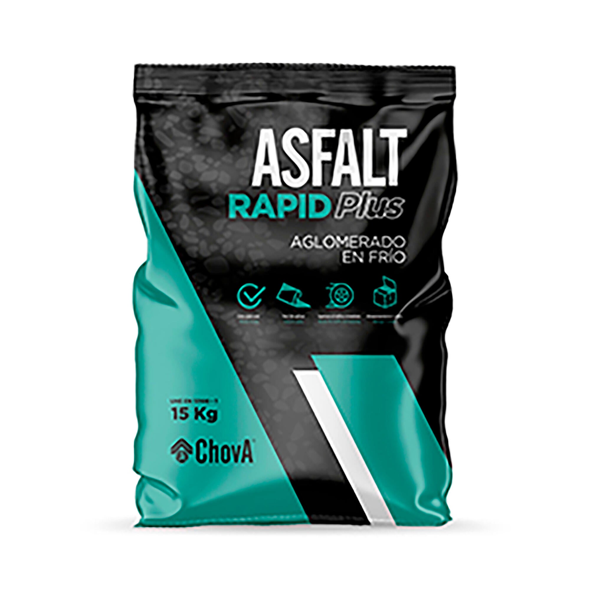Asfaltos Chova  Asfalto En Frío Rápido Plus Chova 15Kg , Leroy Merlin