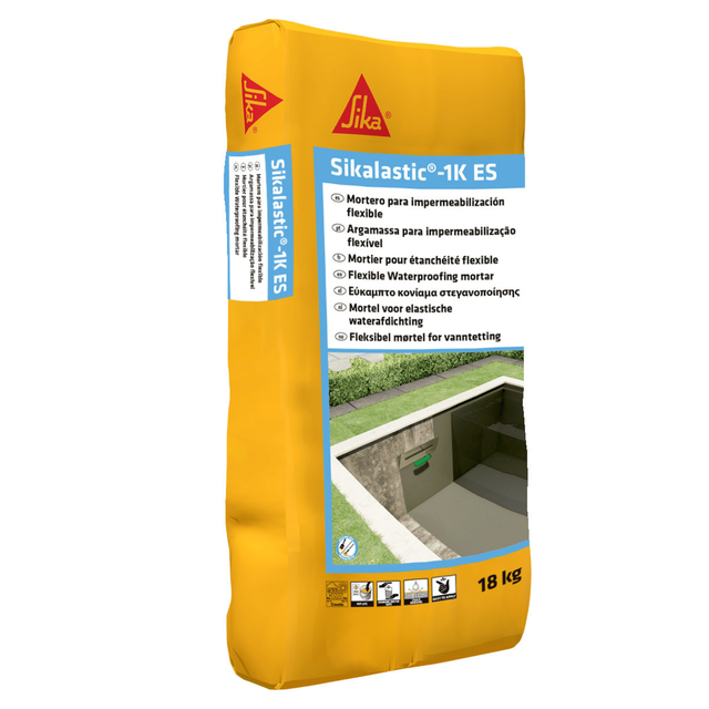 Argamassa de impermeabilização flexível SIKALASTIC 1K BRANCA