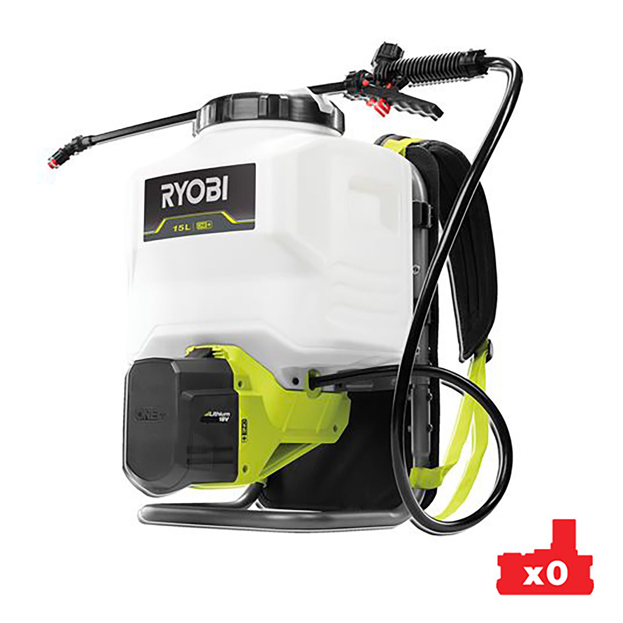 Ryobi RSV18-0 Aspirapolvere A Batteria 18V ONE+, 2 Velocità, Capacità 600ml, Spazzola Motorizzata Inclusa, Solo Corpo Macchina