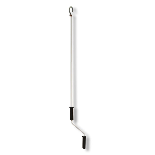 Manivela para toldo de aço branco de 150 cm