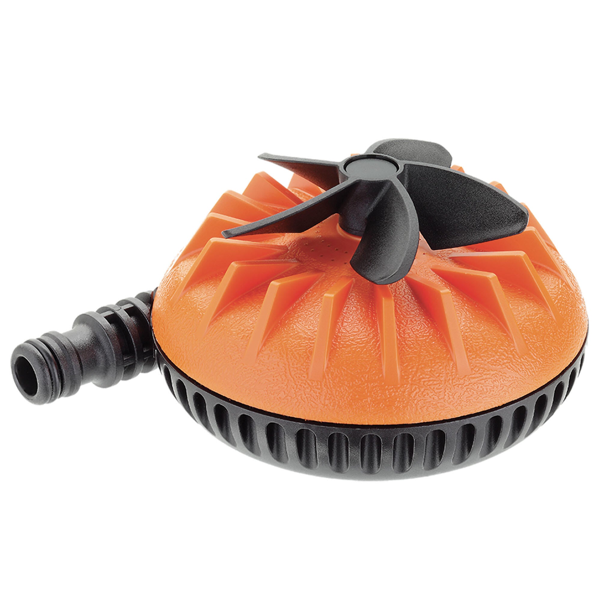 Aspersor circular claber rollina con alcance hasta 20 m² y hélice rompechorro