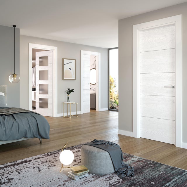 puertas de interior blancas