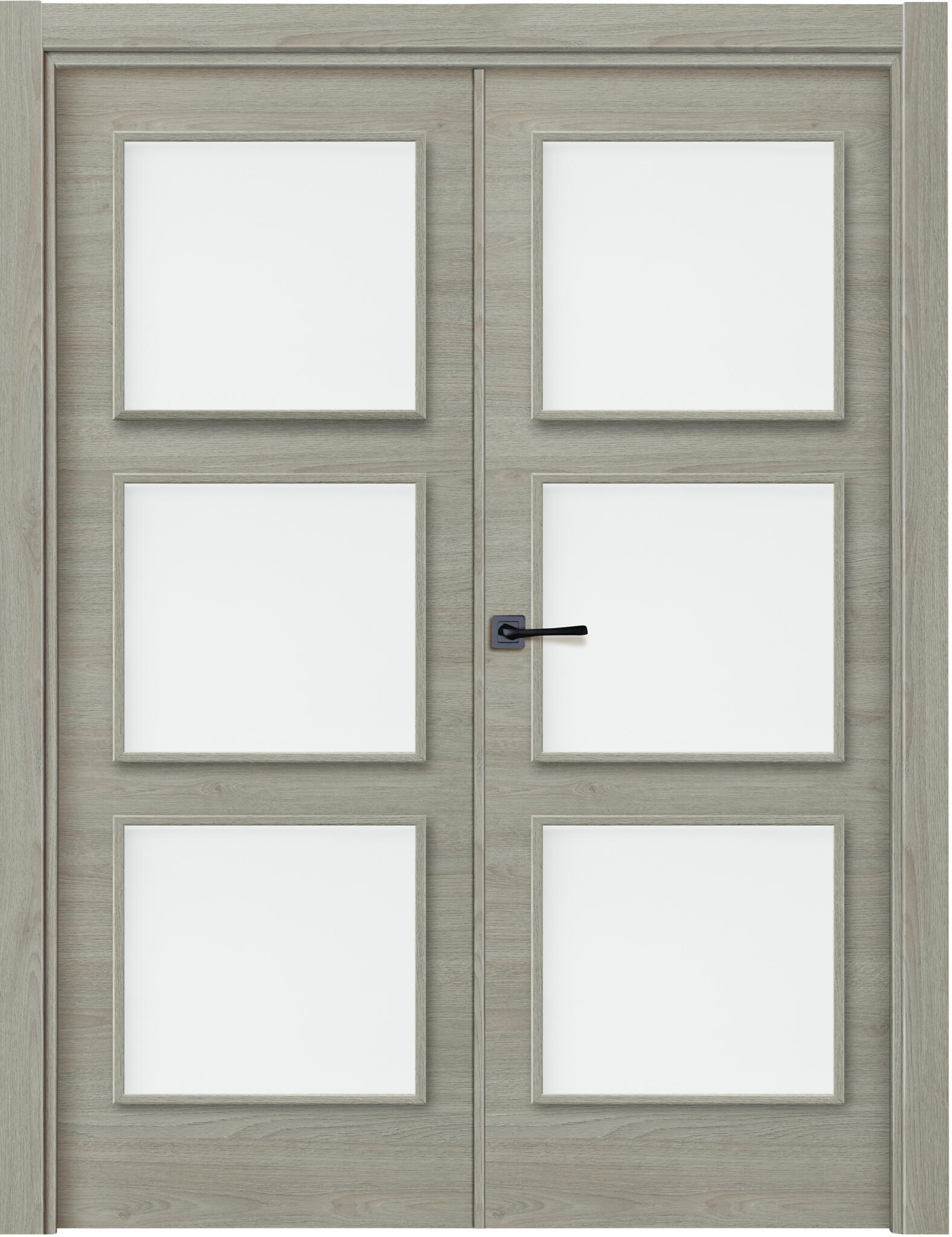 Puerta interior abatible oslo vila roble line plus apertura drcha cristal 9x 145