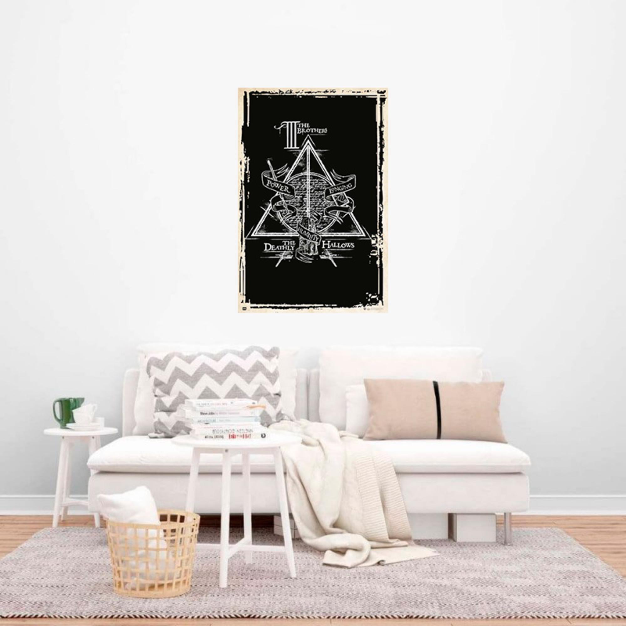 Póster harry potter las reliquias 91.5 x 61 cm
