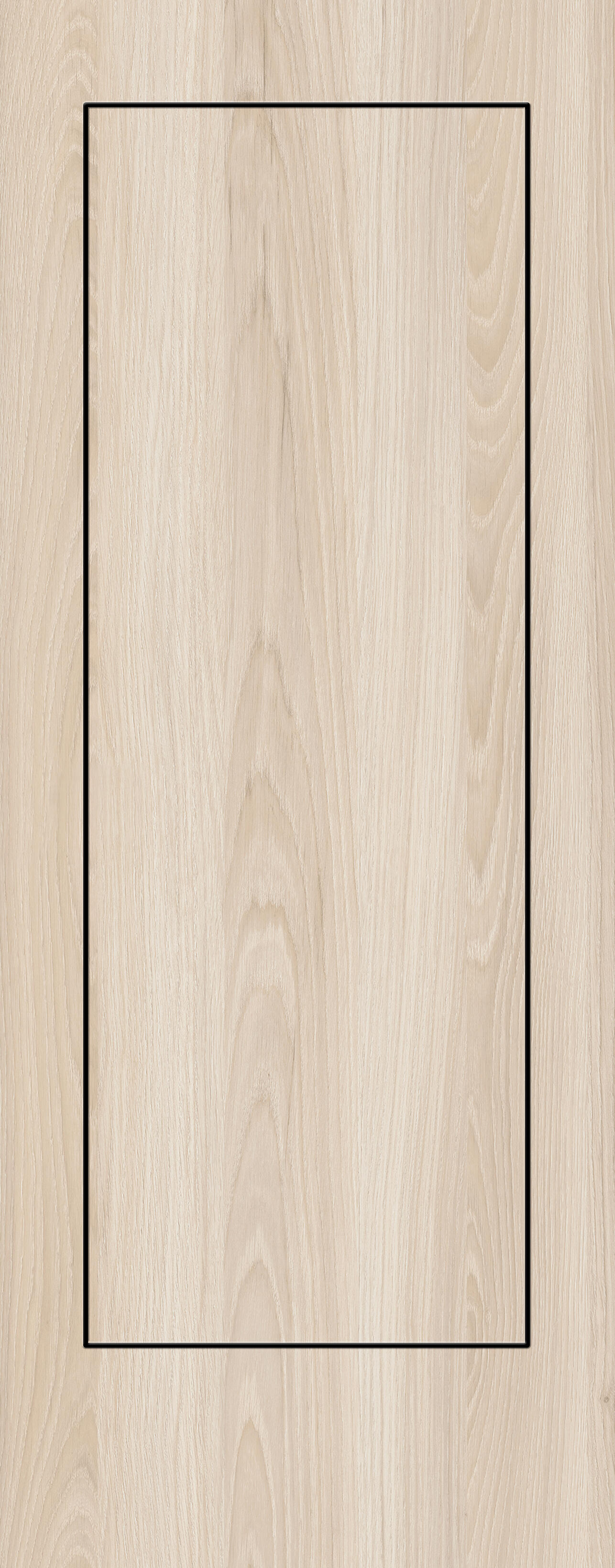 Panel para puerta de entrada blindada coordinable con tacoma crema de 84x205 cm