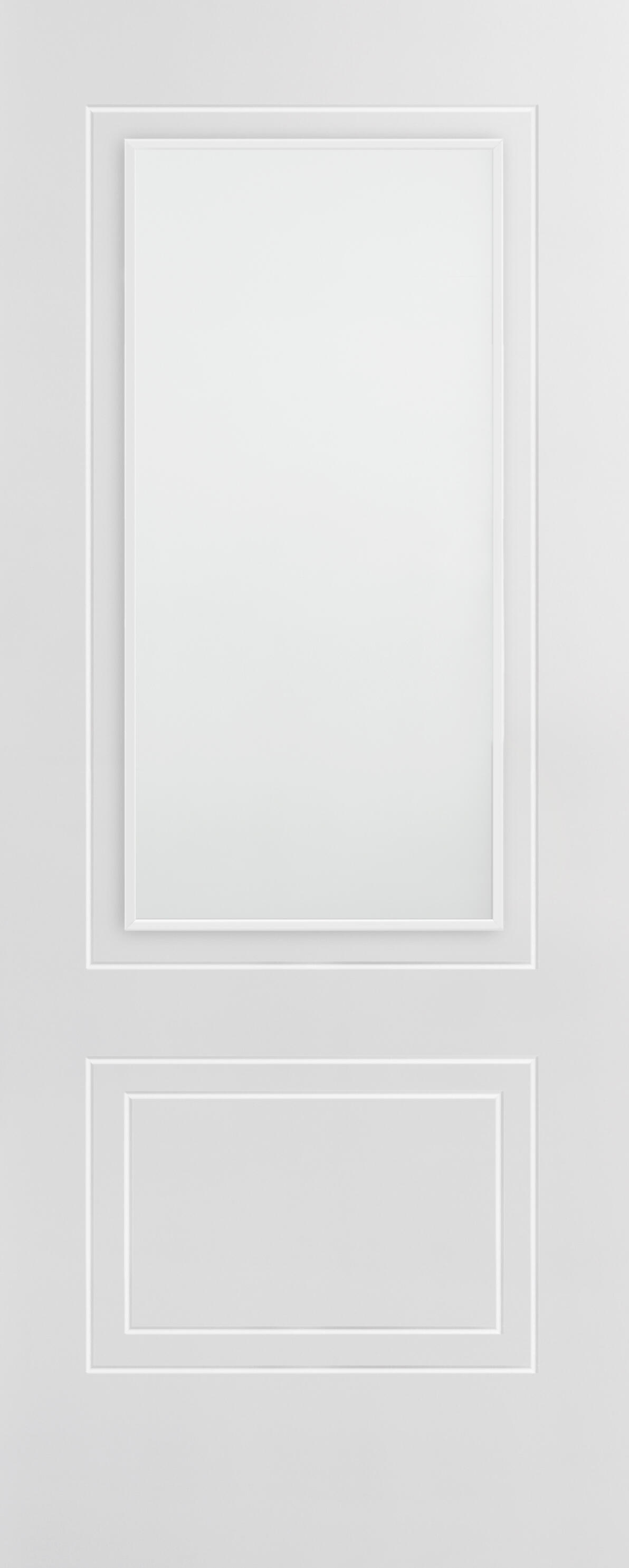 Puerta de interior corredera cristal boston blanco line 72.5 cm