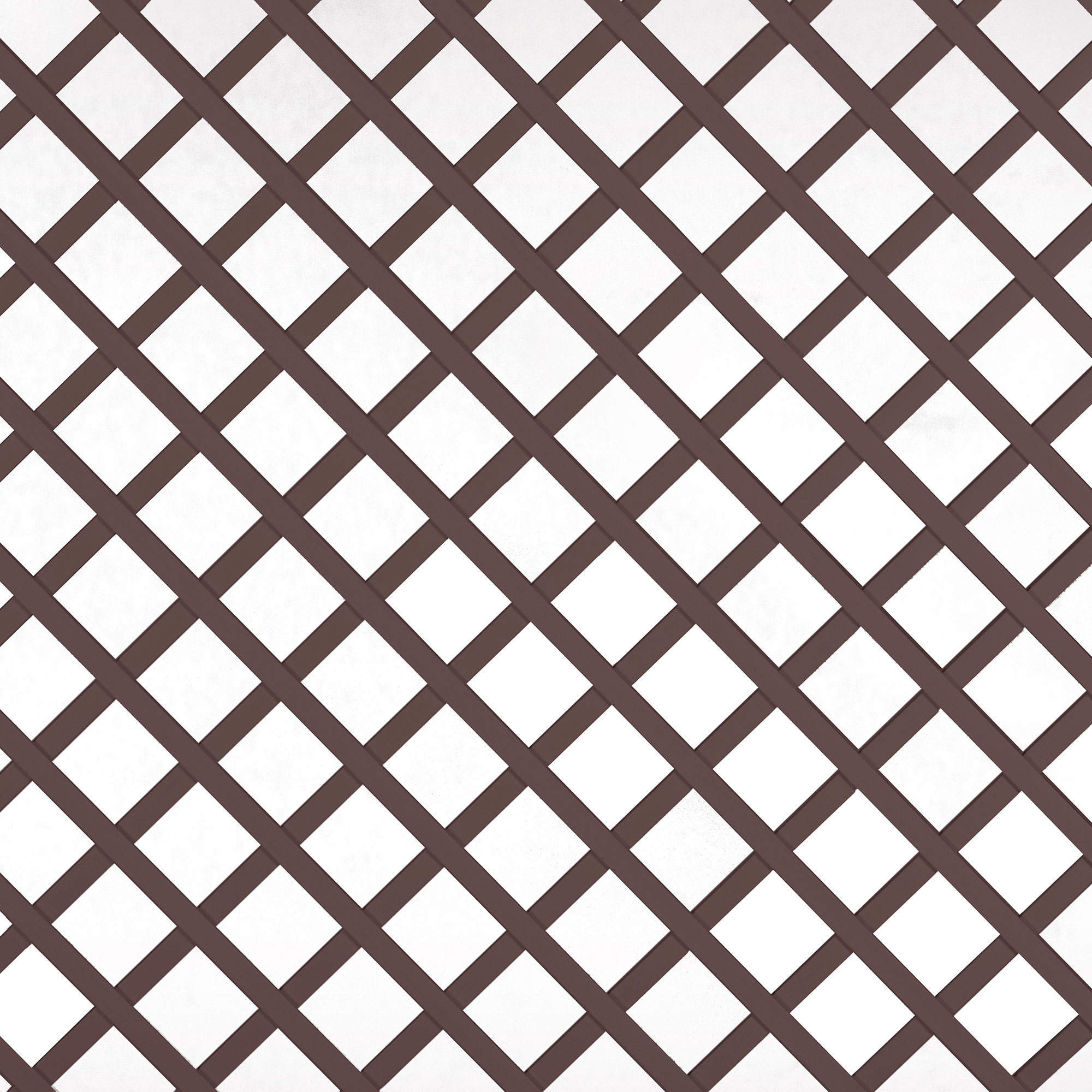 Celosía fija de pvc marrón 100 x 200 cm