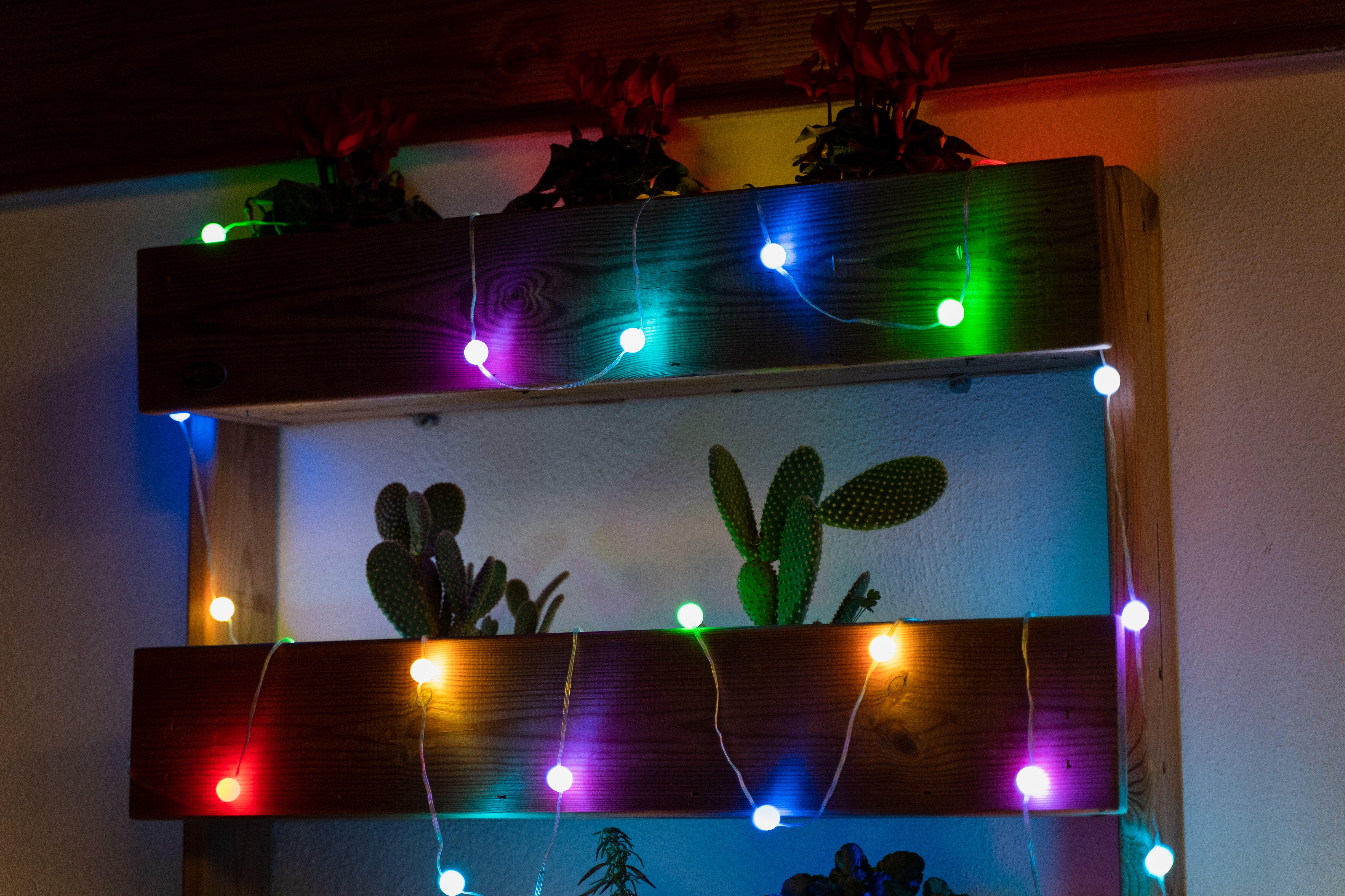 Grinalda solar LED 10M RGB MULTICOR - 3