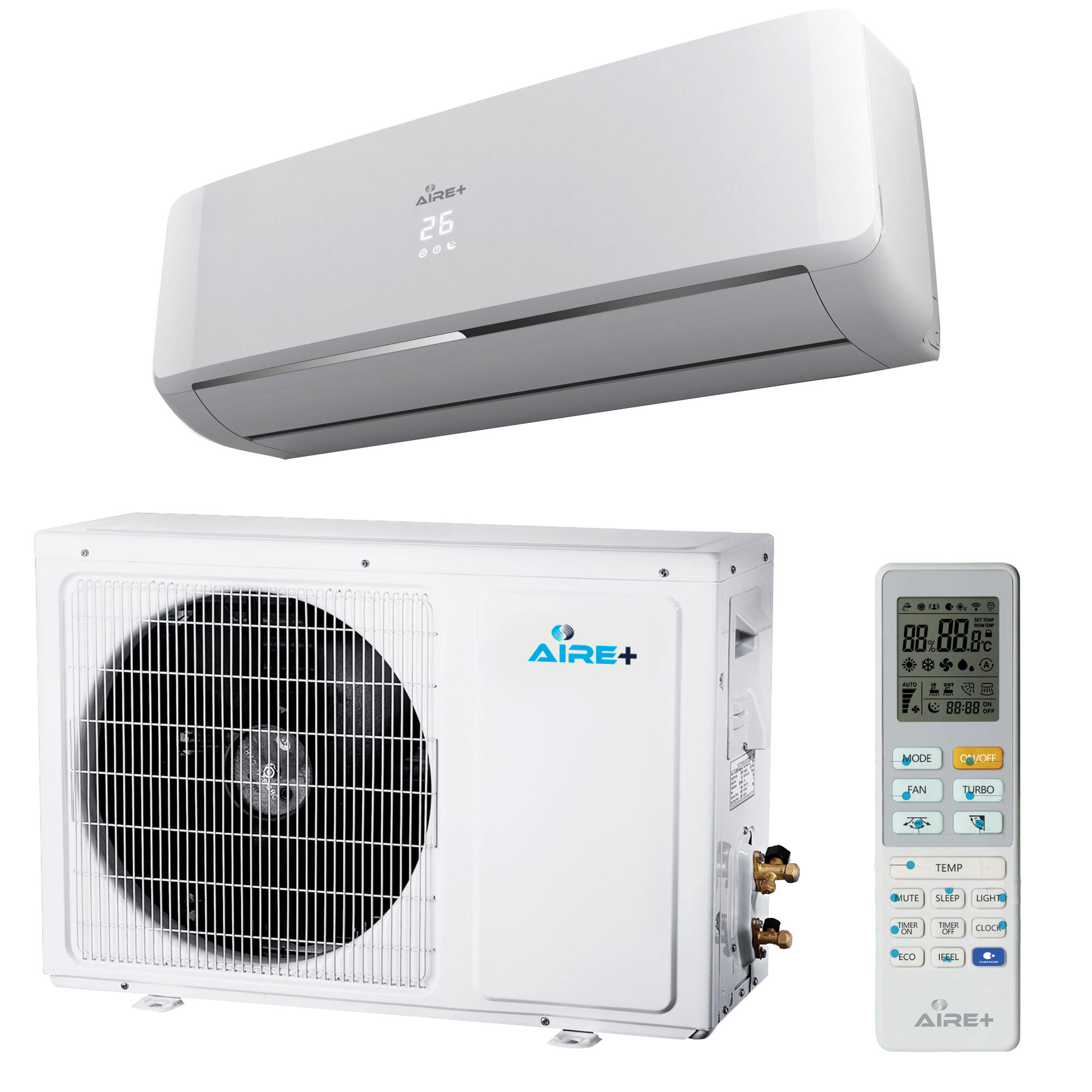 Arcondicionadofixo(1X1)Aire+TD-WIFIR3212000BTU