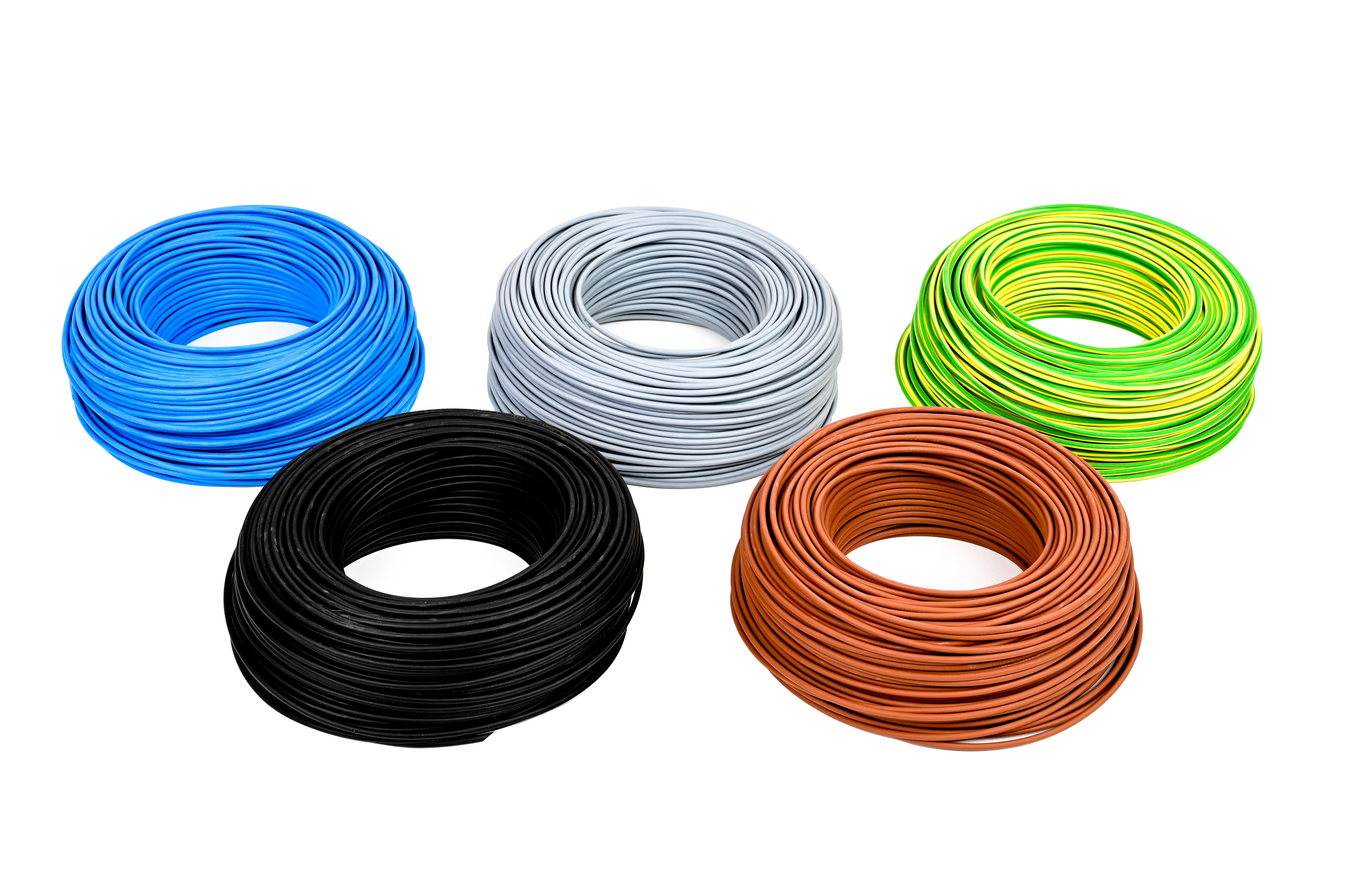 Cable eléctrico LEXMAN H07Z1-K negro 10 mm² 25 m - 9