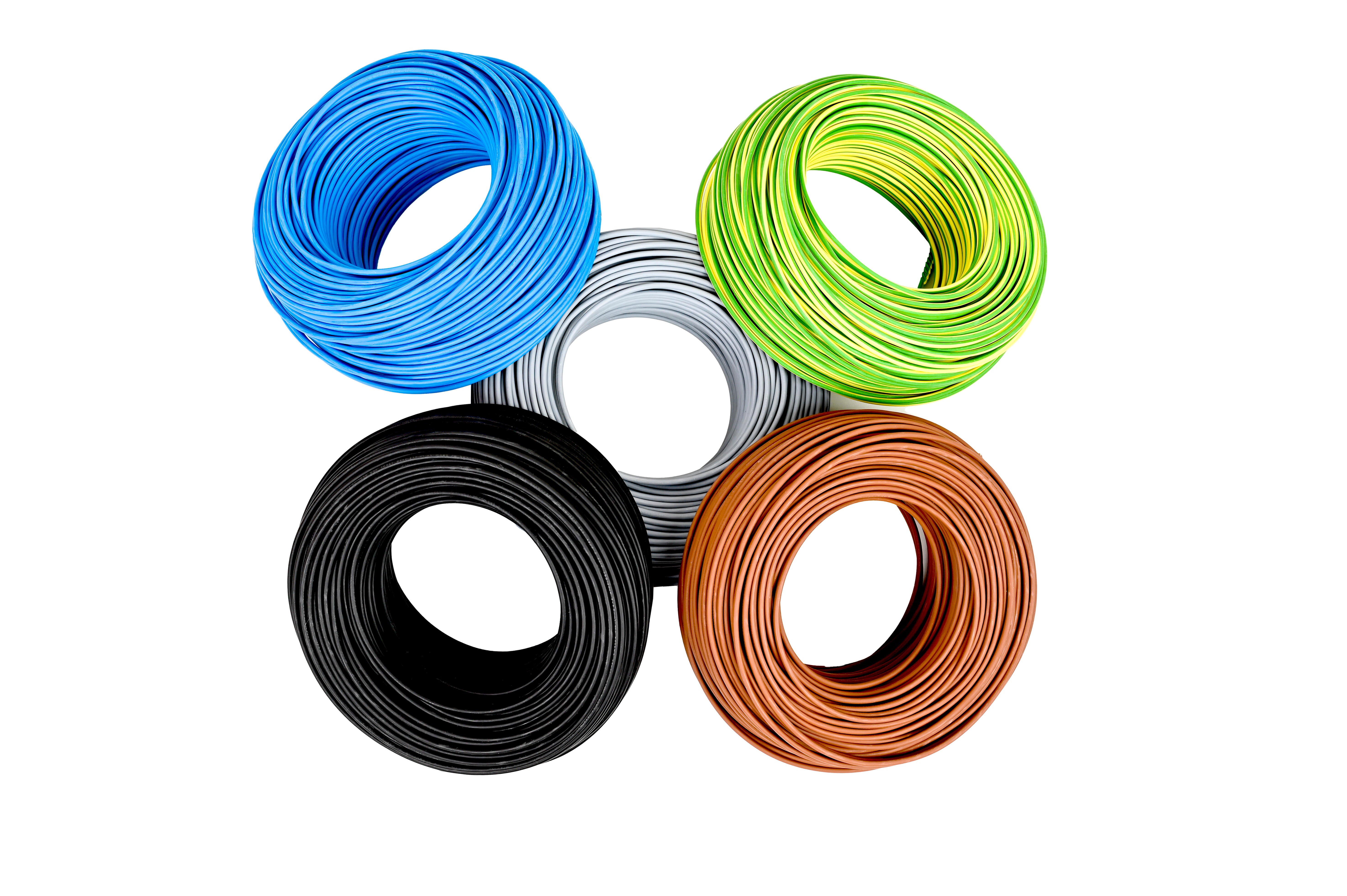 Cable eléctrico LEXMAN H07Z1-K negro 10 mm² 25 m - 8