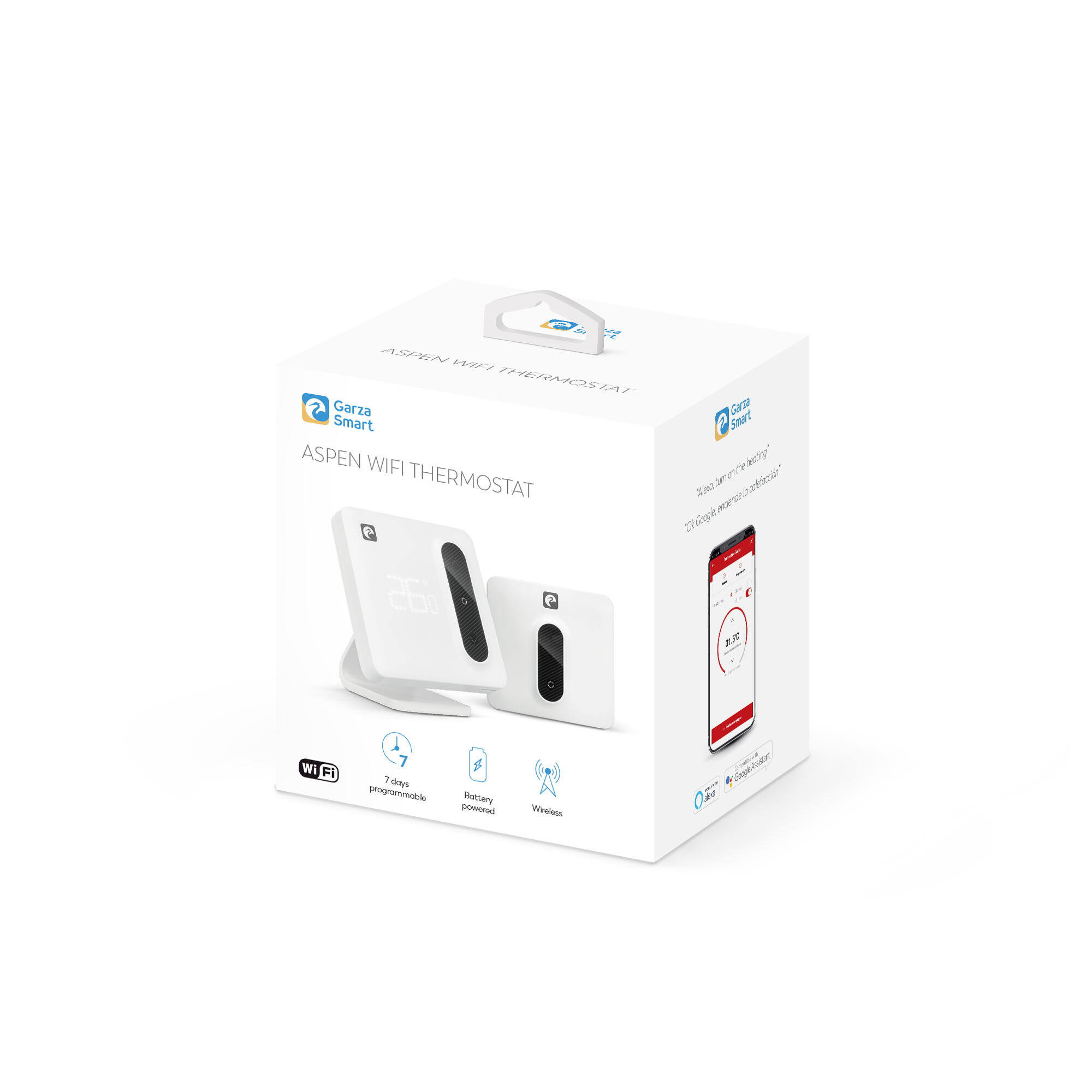 Termostato inteligente Garza Aspen con Wifi - 8