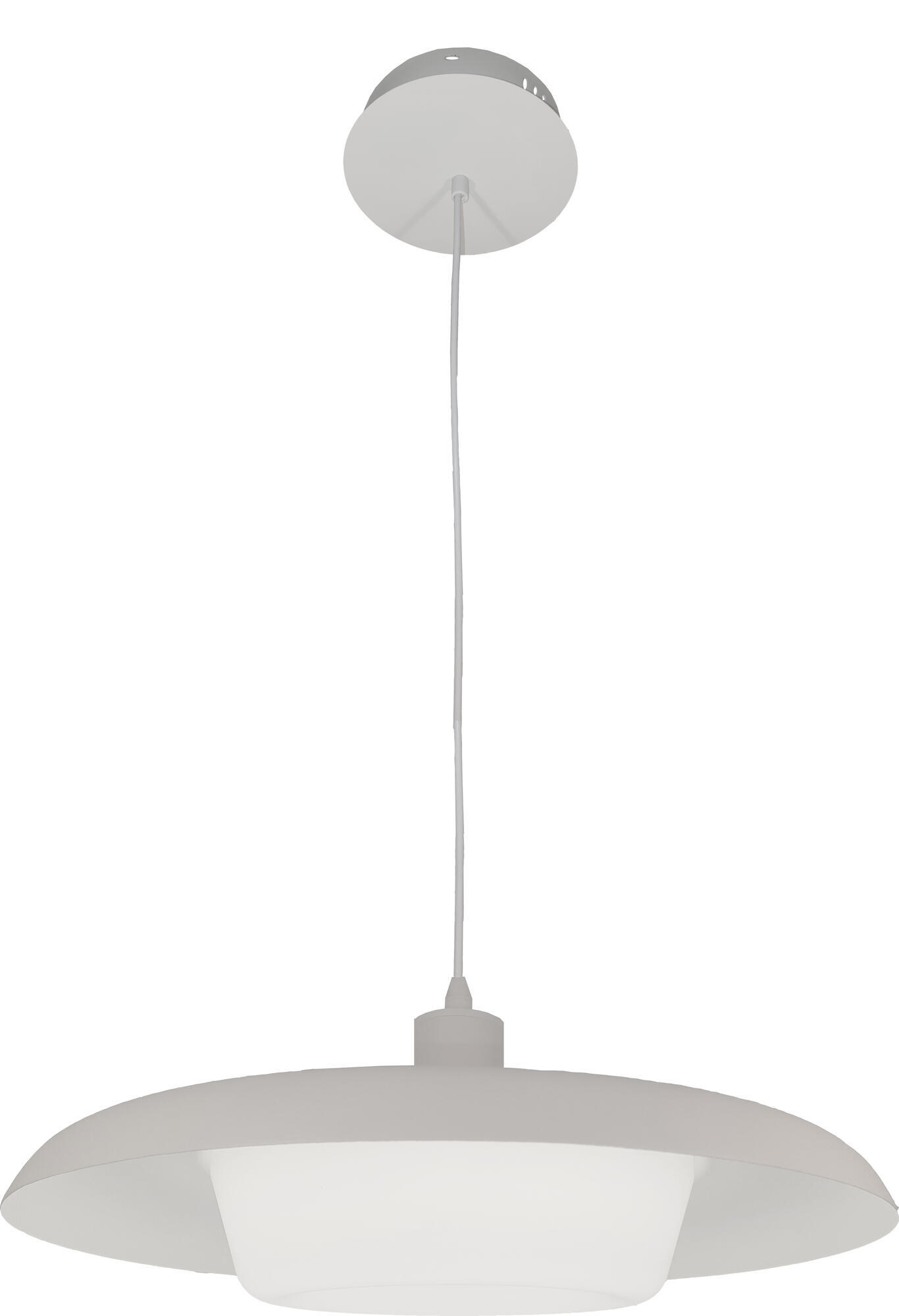 Lámpara de techo led enok 32w 4000k 40 cm de diámetro blanco