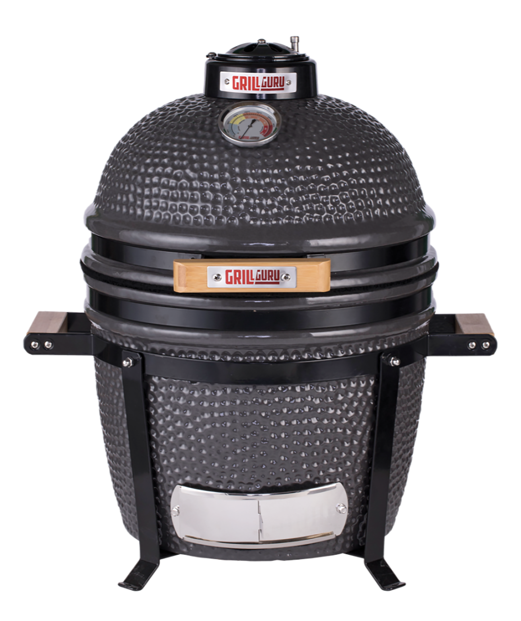 Barbacoa kamado de carbón grill guru compact recomendada para 4 personas