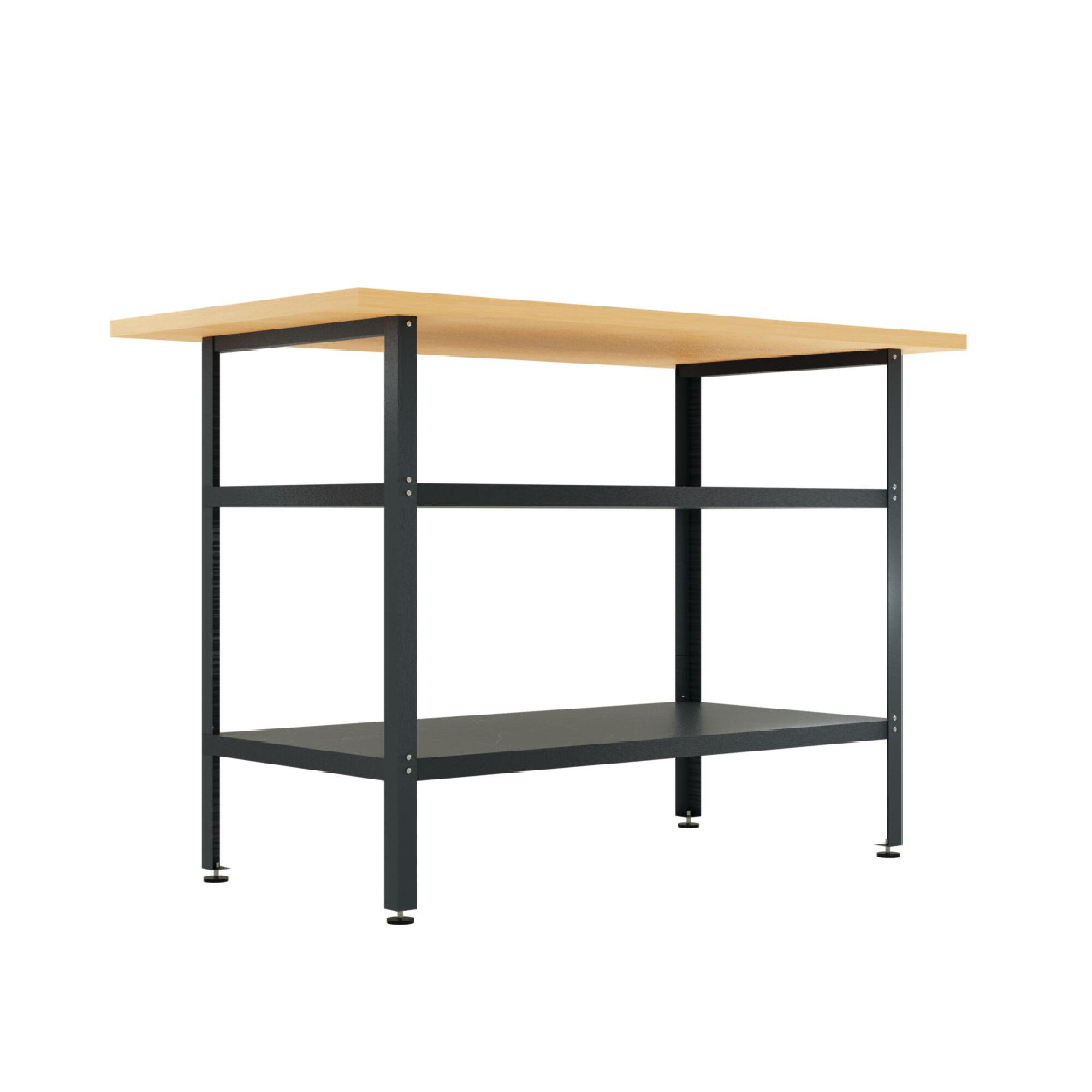 Tavolo banco da lavoro AR SHELVING  L 120 x H 80 x P 60 cm Portata massima 70 kg - 7