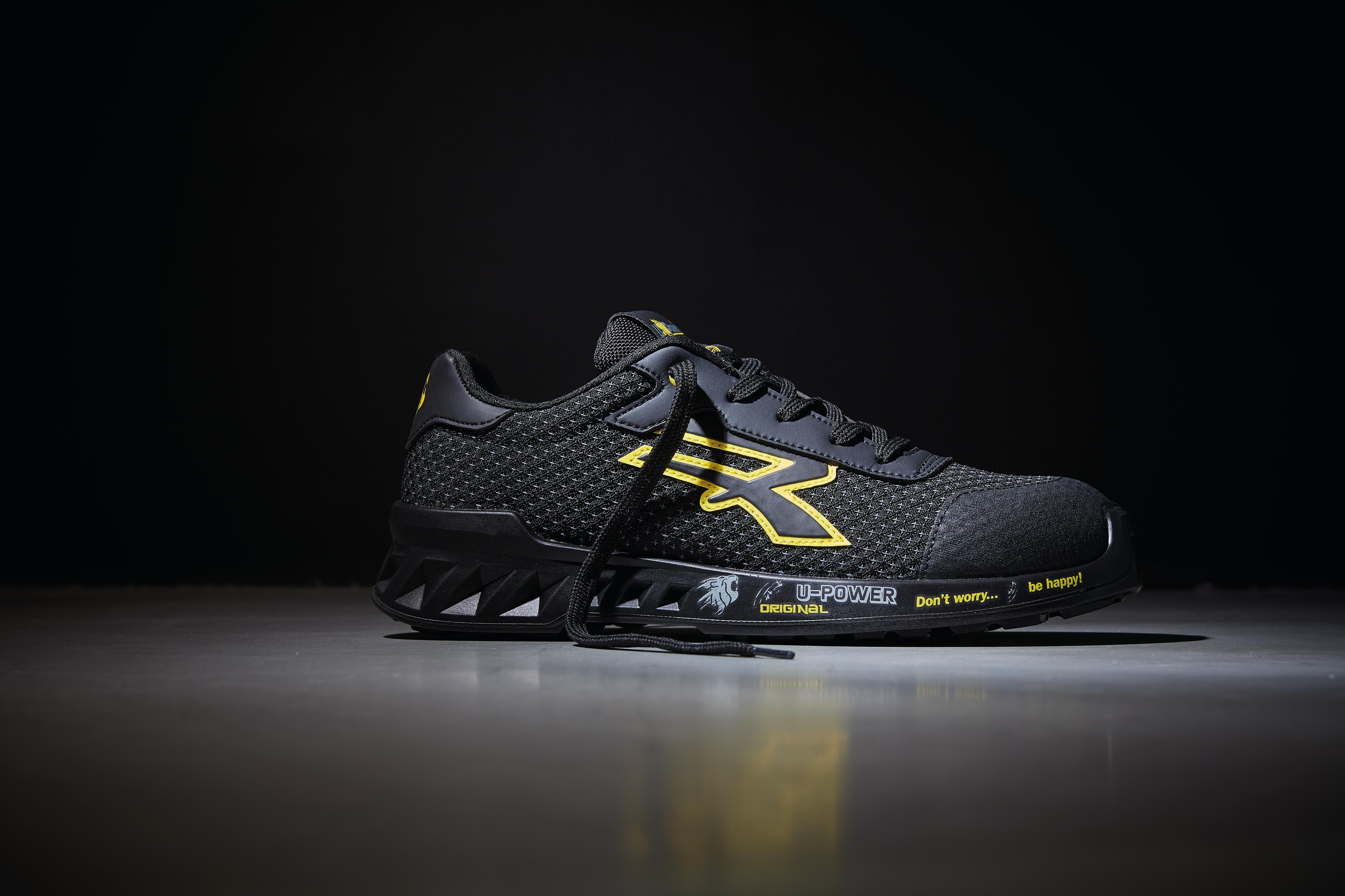 Zapatos de Seguridad U-POWER MATT S3 - Negro / Amarillo - T41 - 3