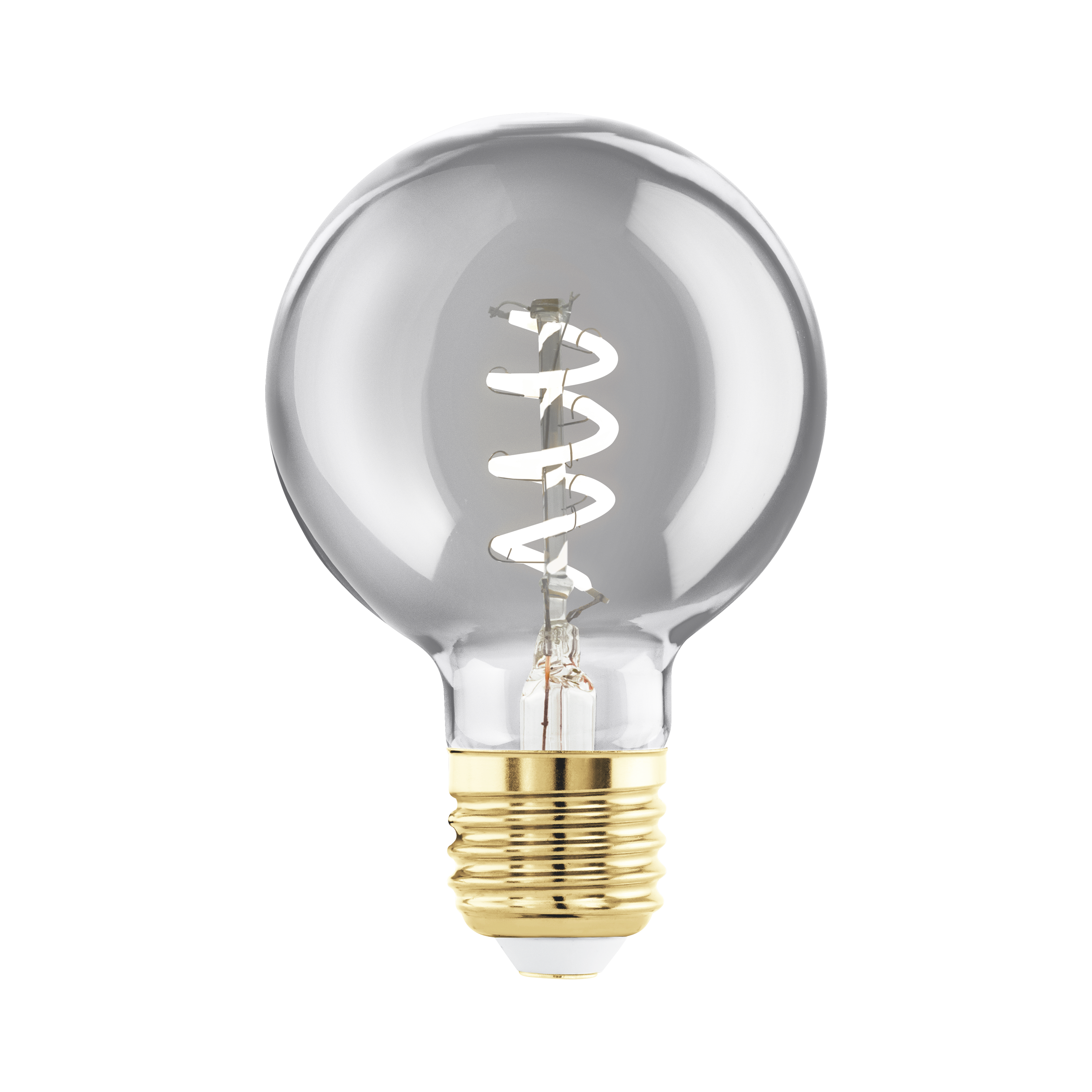 Lâmpada led decorativa E27 100 lm 2000k regulável vidro escuro - 2