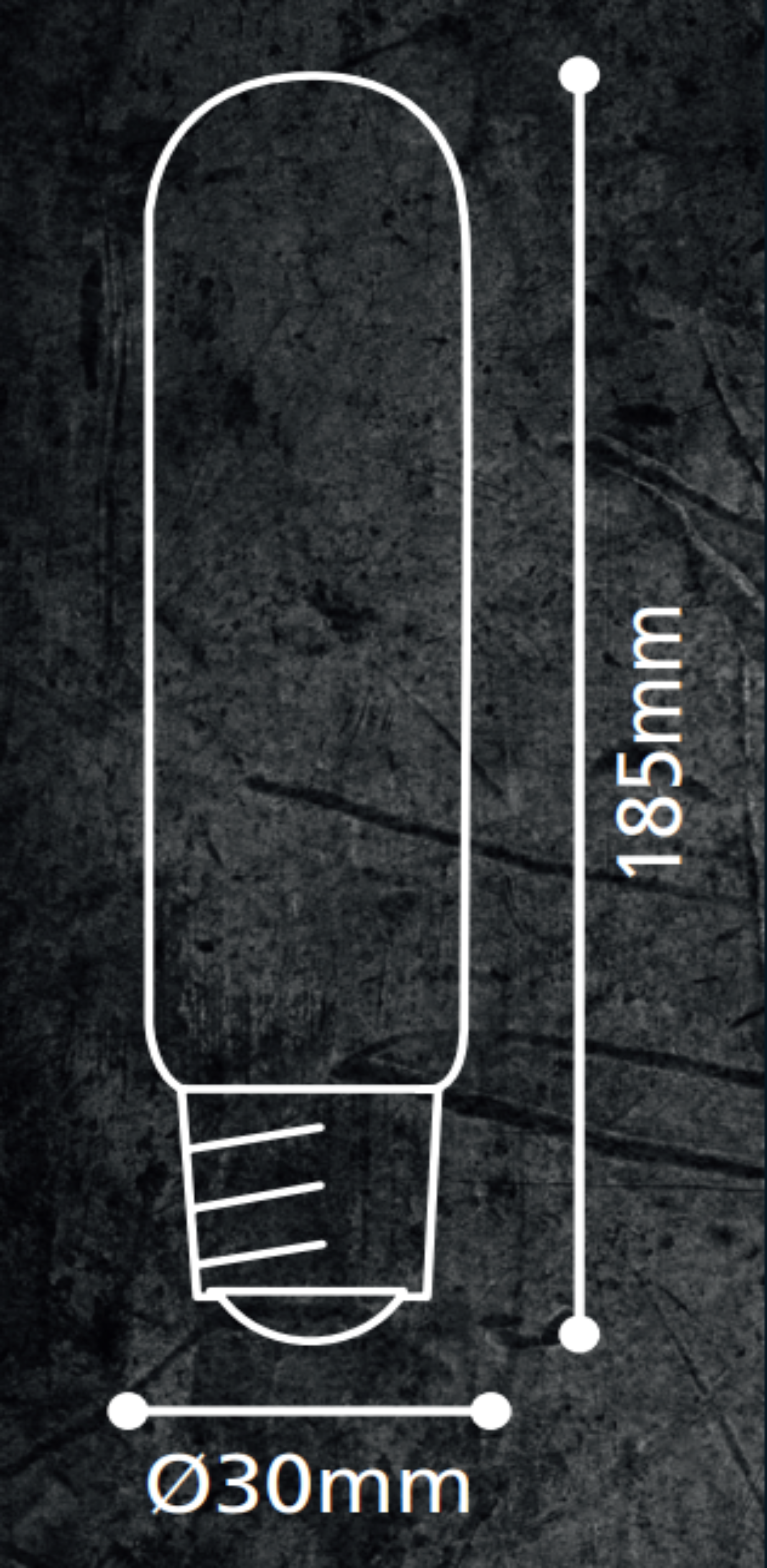 Lâmpada led decorativa E27 200 lm 2000K regulável - 4