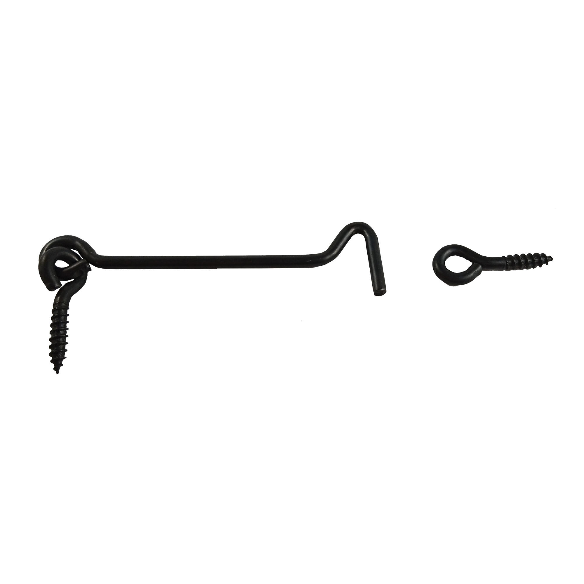 Aldabilla hierro negro 100 mm