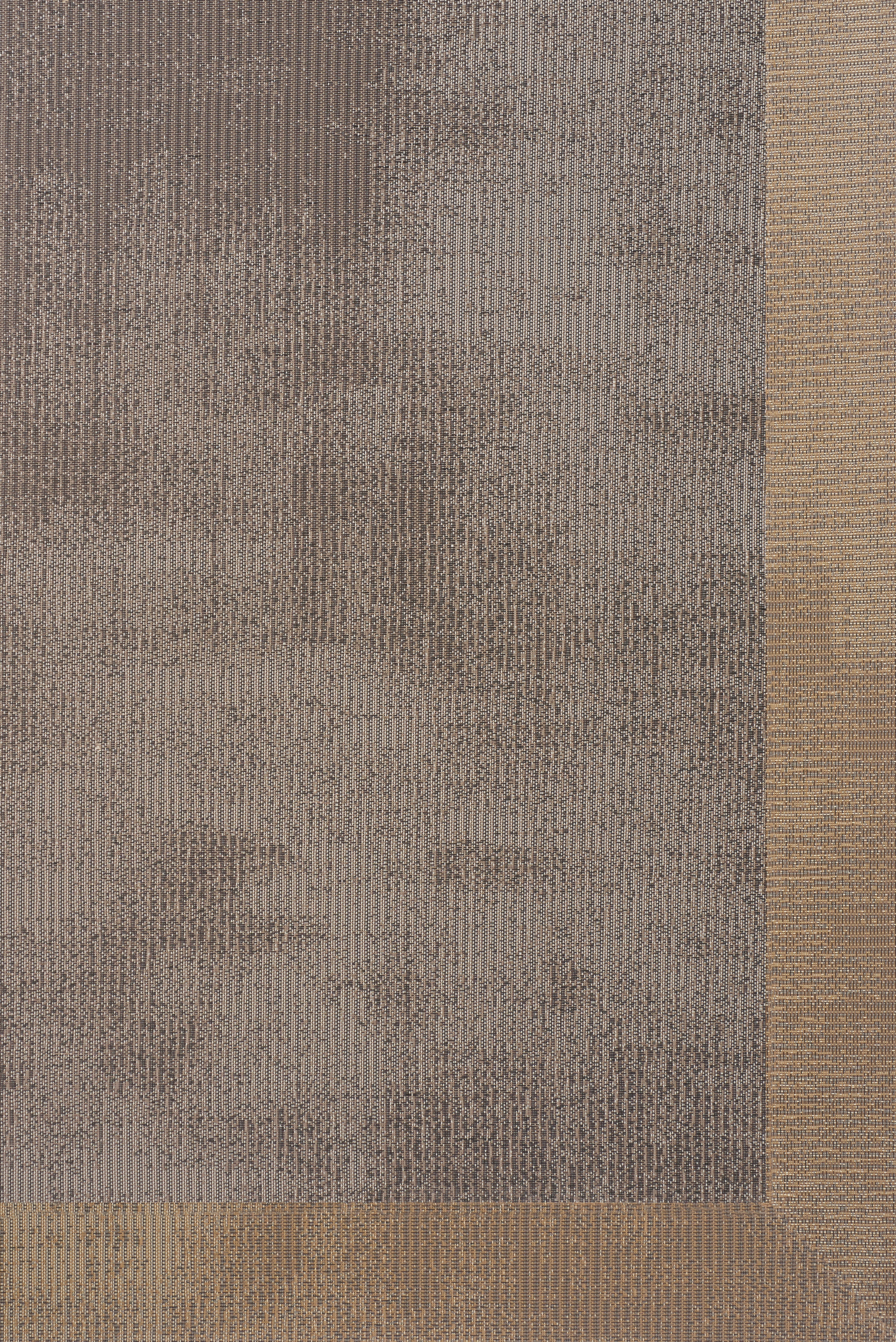 Alfombra pie de cama exterior/interior pvc Teplon 70x120cm tejido plano base antideslizante marco grafito / platino - 4