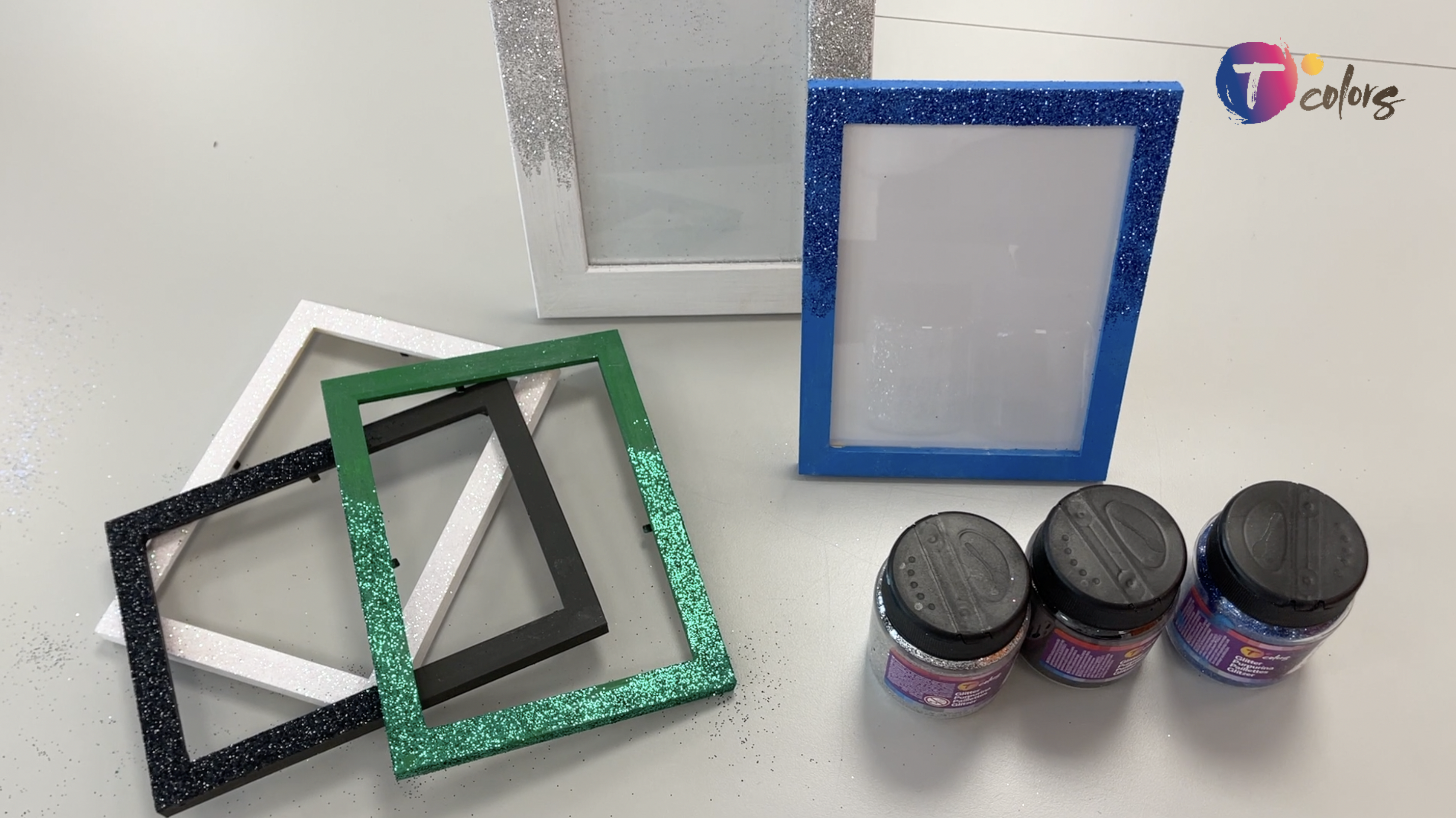 Pintura efecto tiza TCOLORS 175ml mostaza - 2