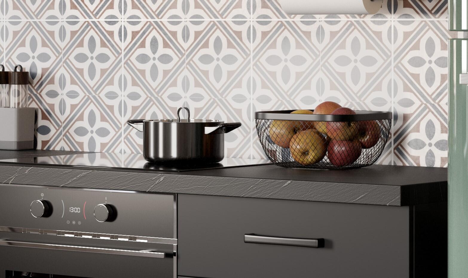 Fruteira PRETO 26,5CM - 3