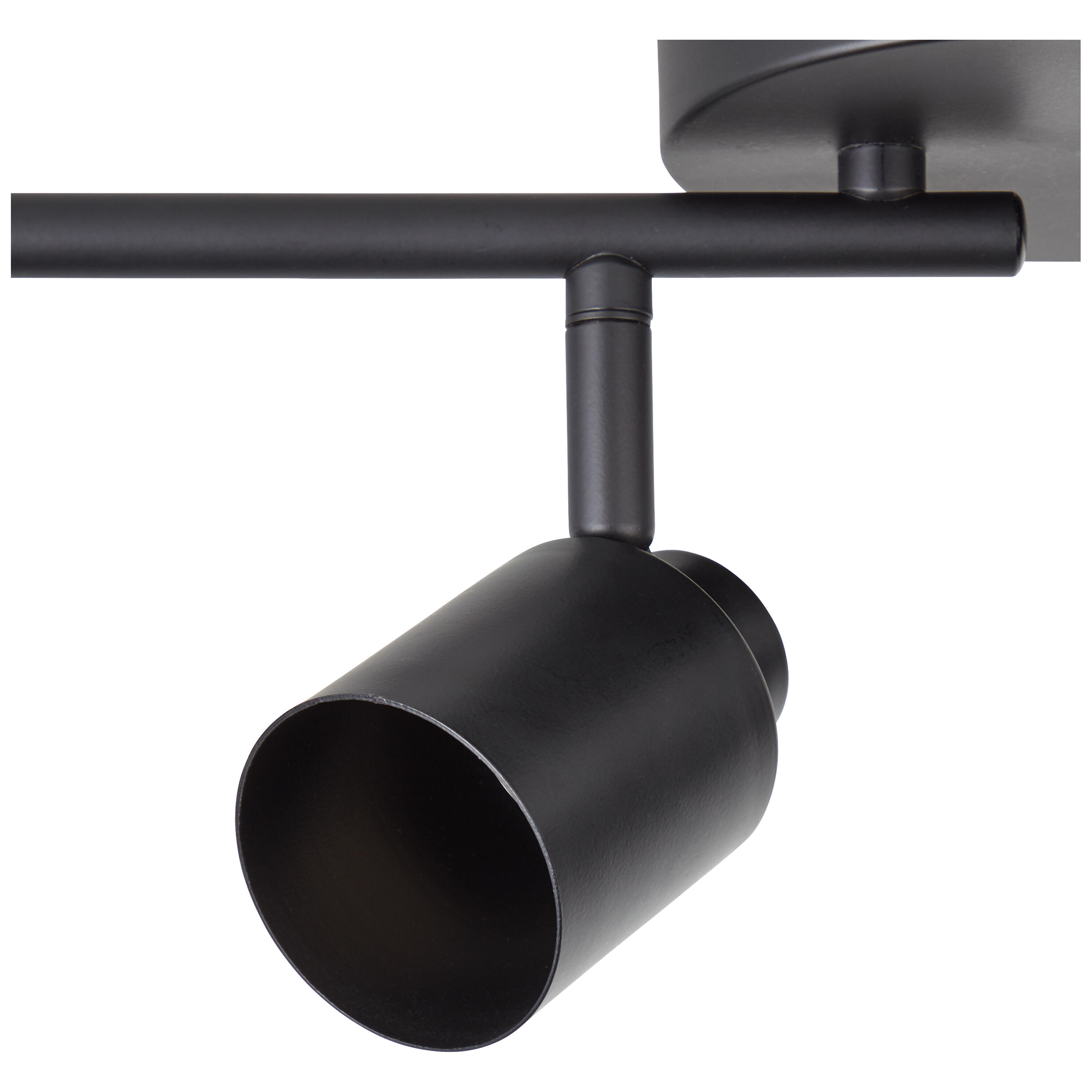 Rampe 4 spots, métal noir, gu10, INSPIRE Tekla - 9