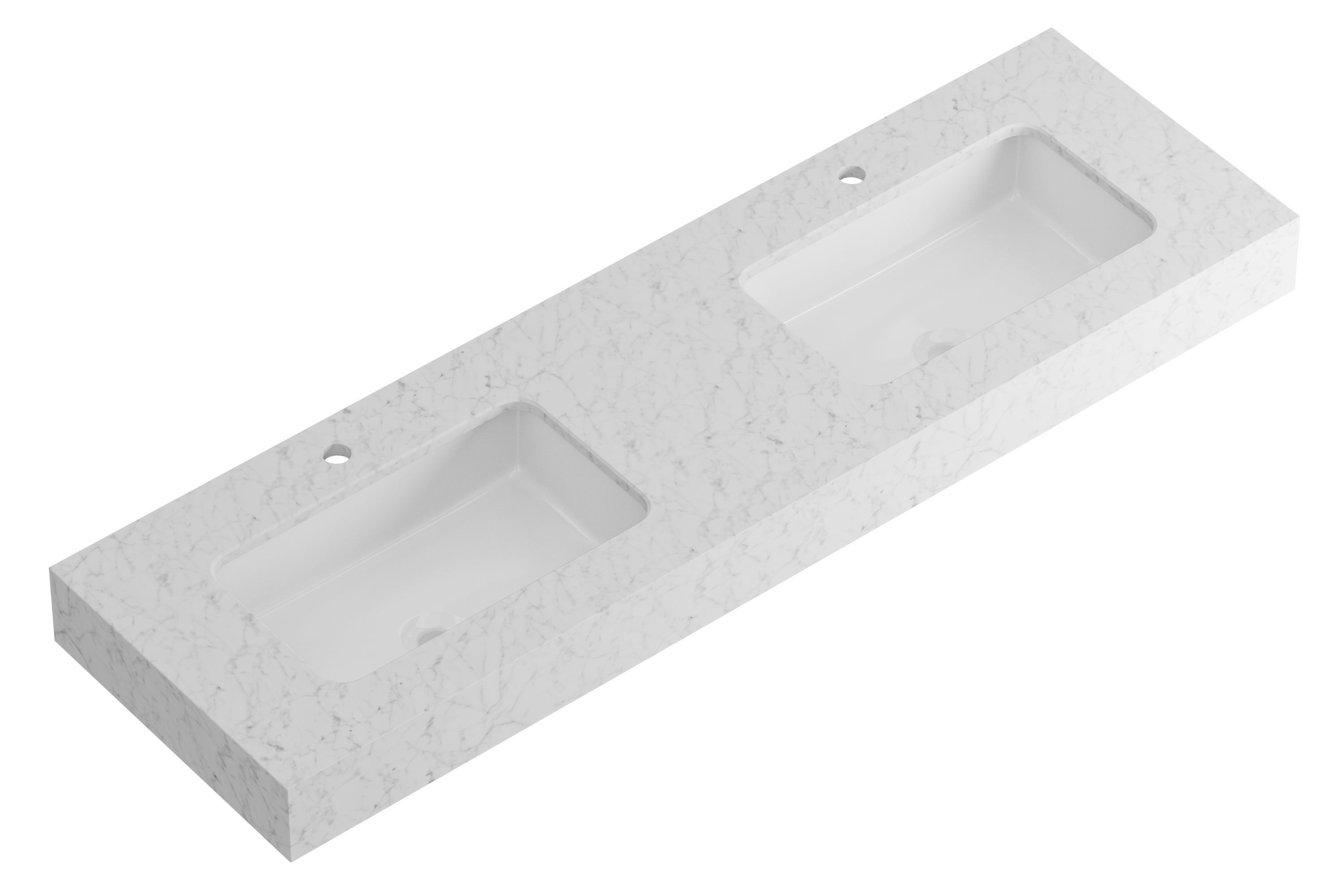 Lavabo suspendido versalles multicolor mate 154x12x46 cm