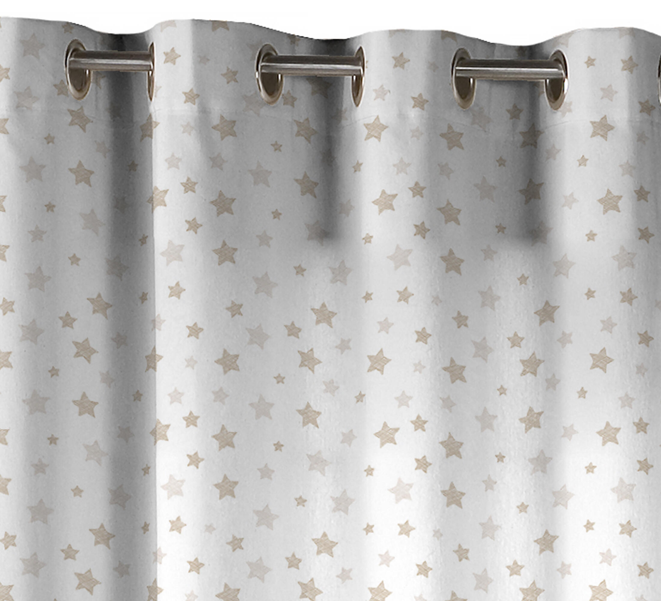 Visillo ollaos tarame algodón inspire blanco de 140x270cm
