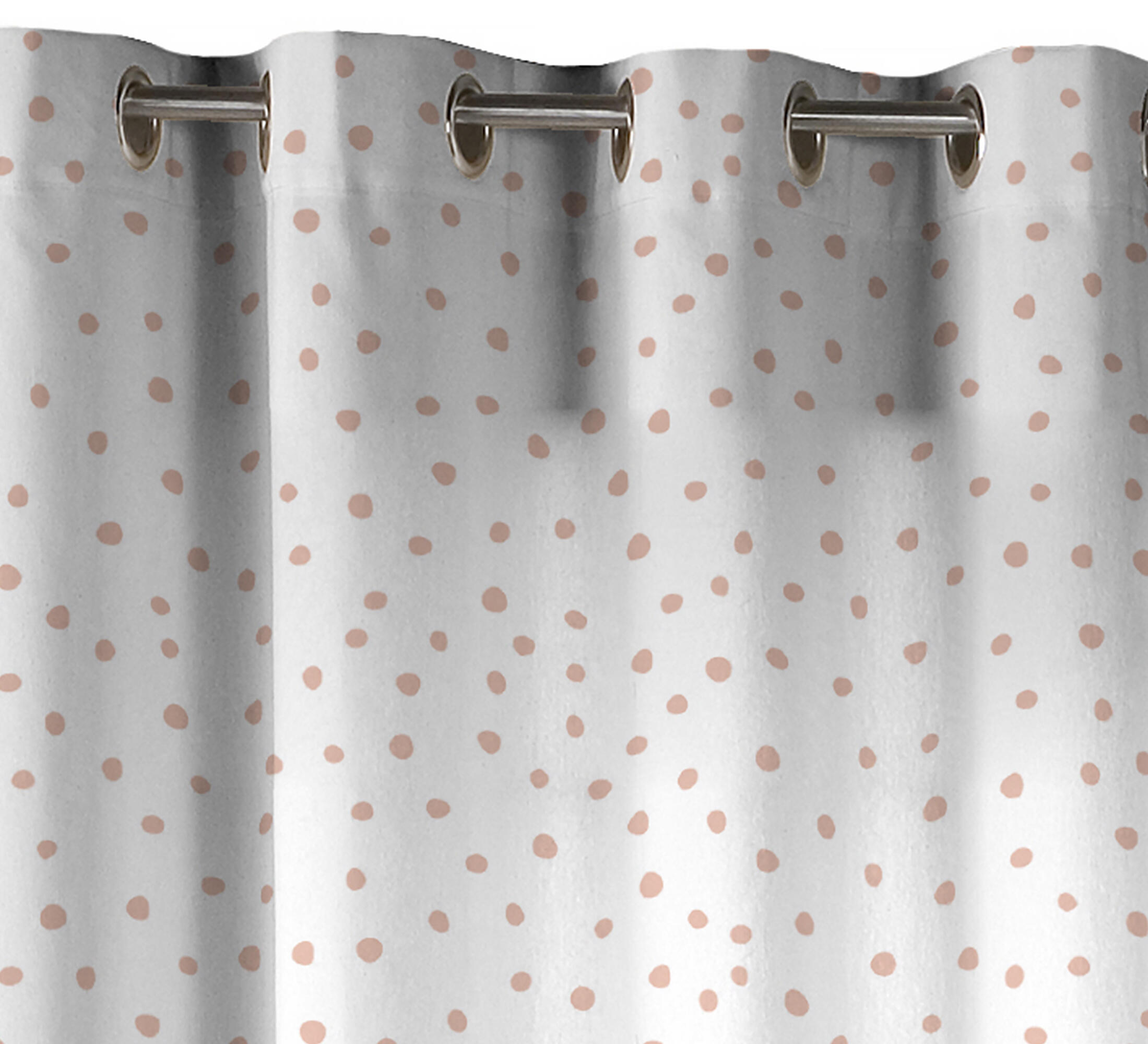 Visillo ollaos larbi algodón inspire blanco de 140x270cm