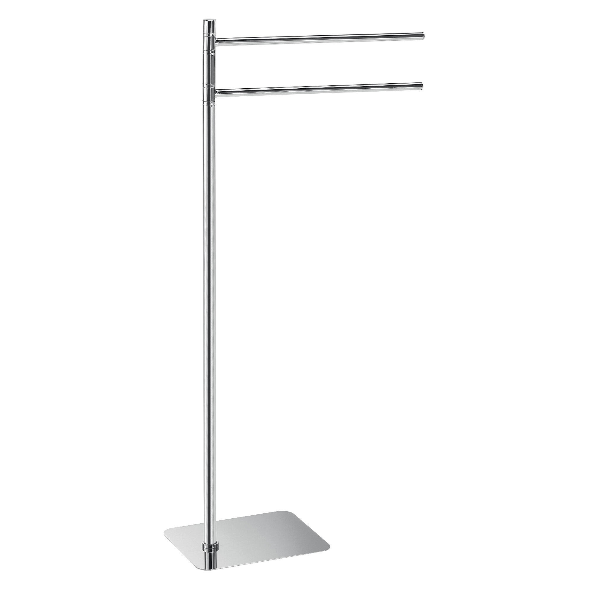 Toallero de pie artu gris brillante 16.7x84 cm