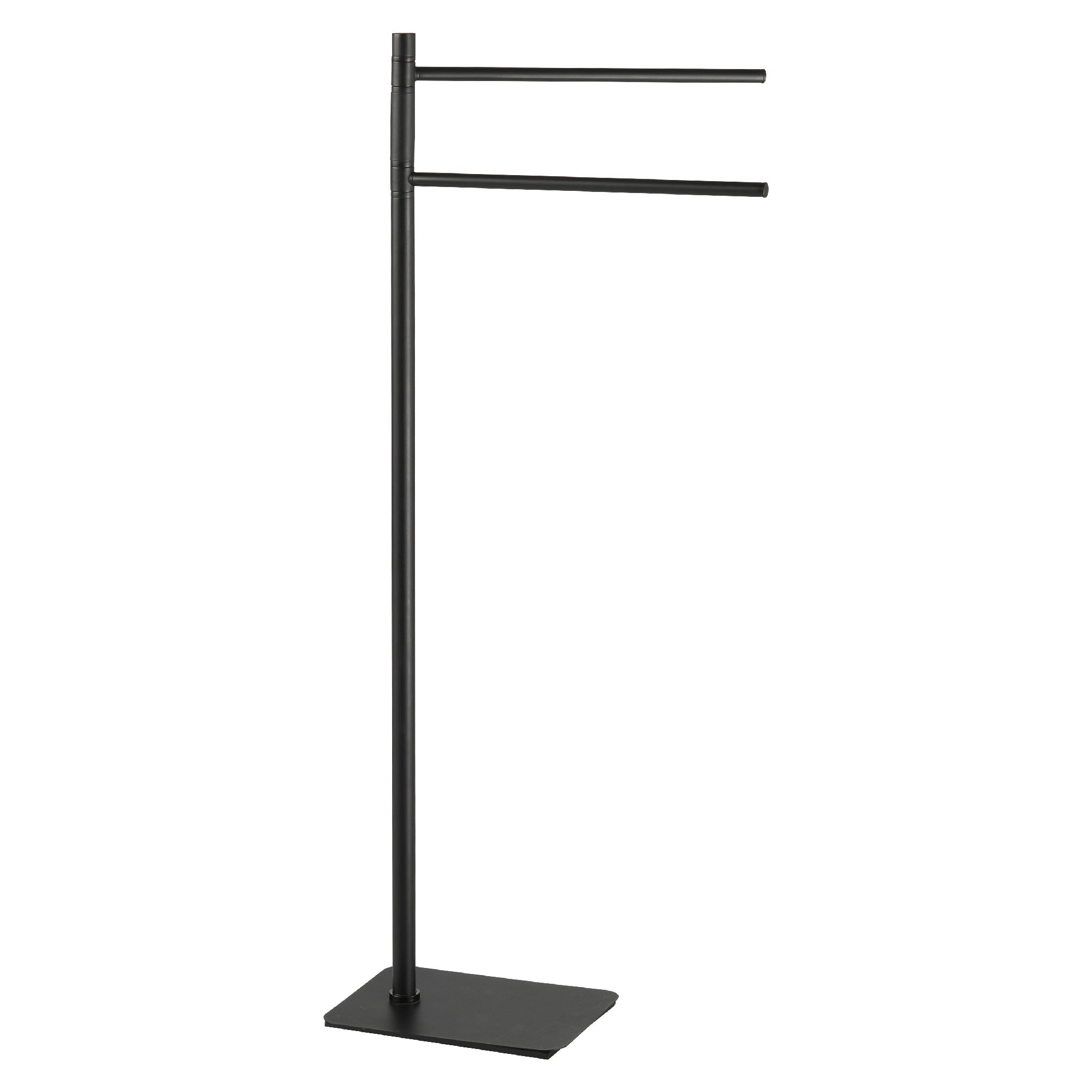 Toallero de pie artu negro 16.5x83.6 cm