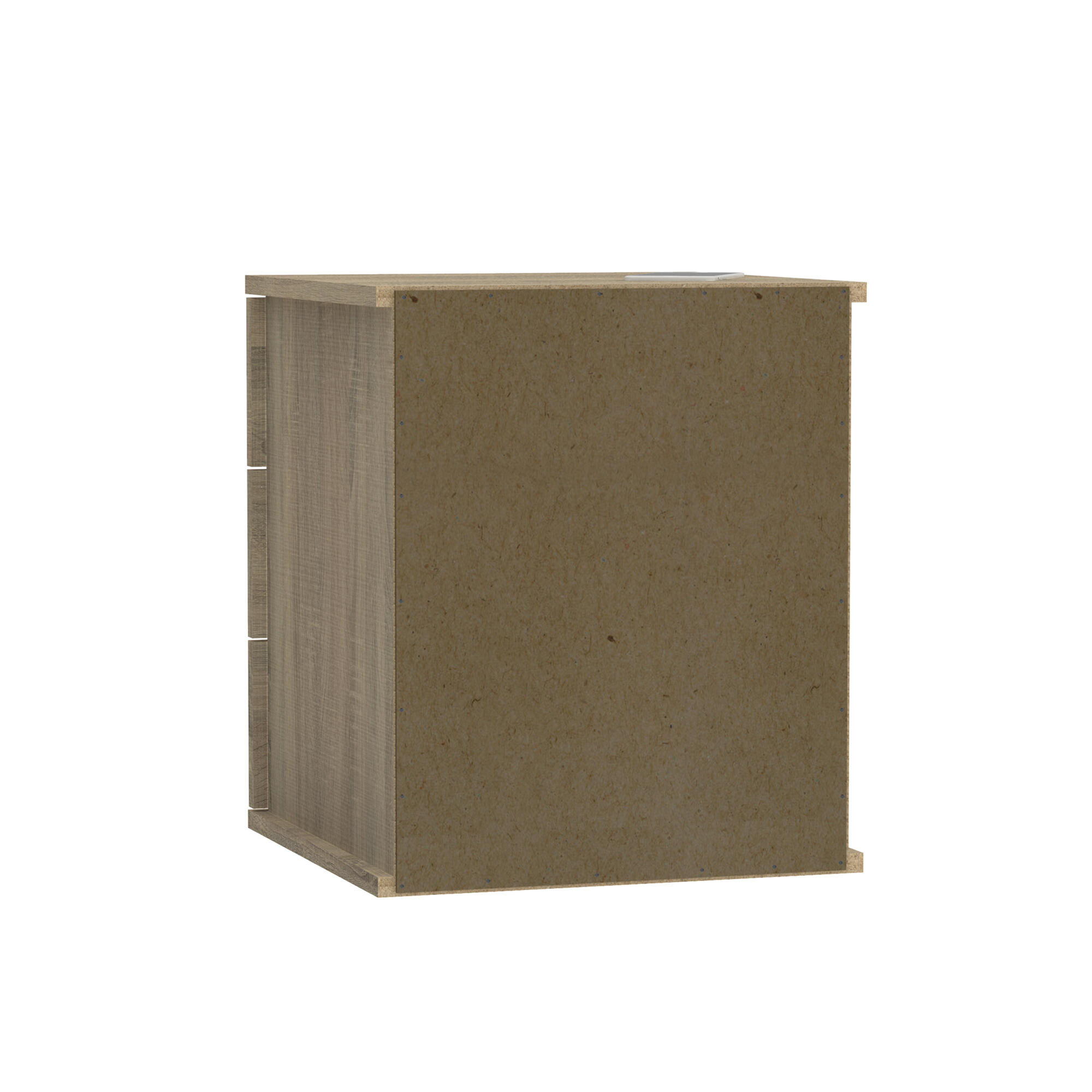 Cómoda KIT Dana color roble cambrian con tres cajones de 48,5x41x40 cm - 2