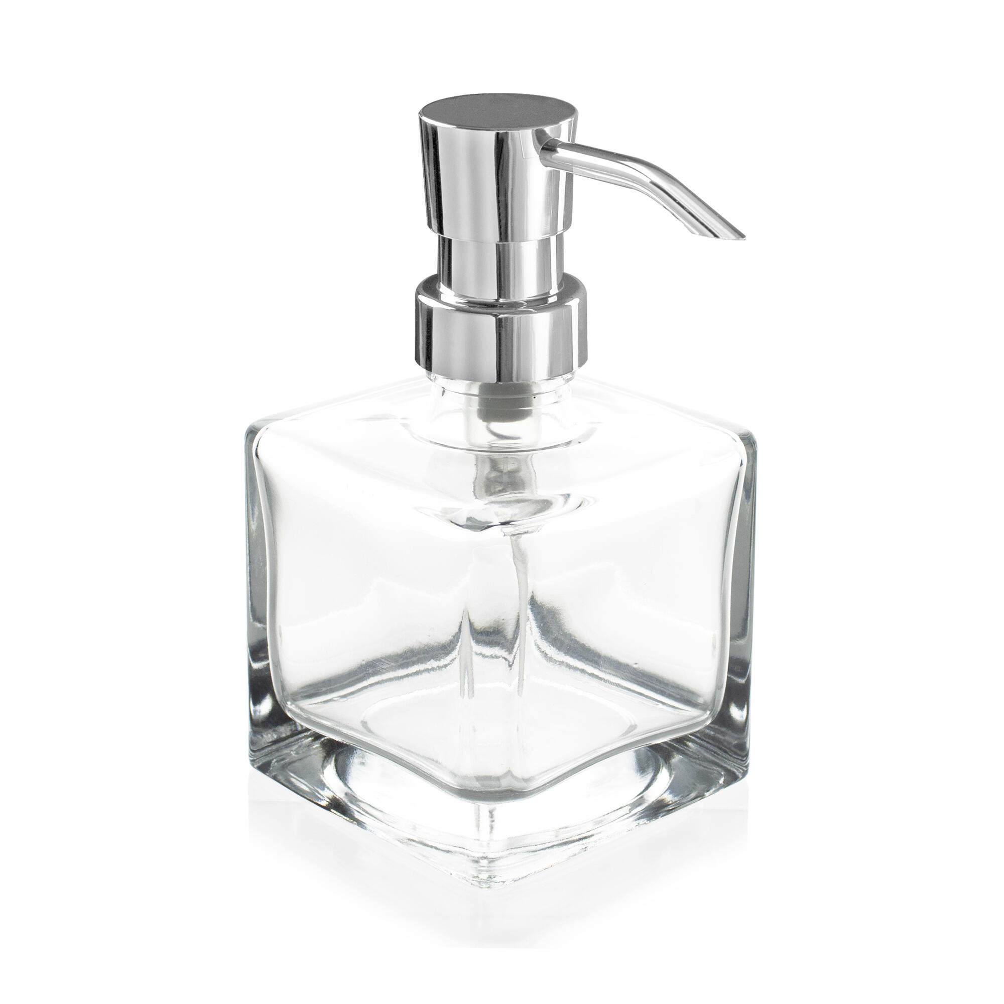 Dispensador emma transparente brillante