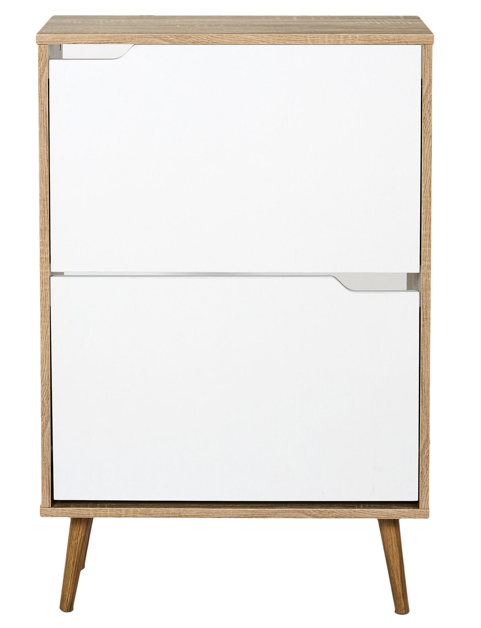 Sapateira 2 gavetas madeira branco 91,5x60x23,5 cm - 12