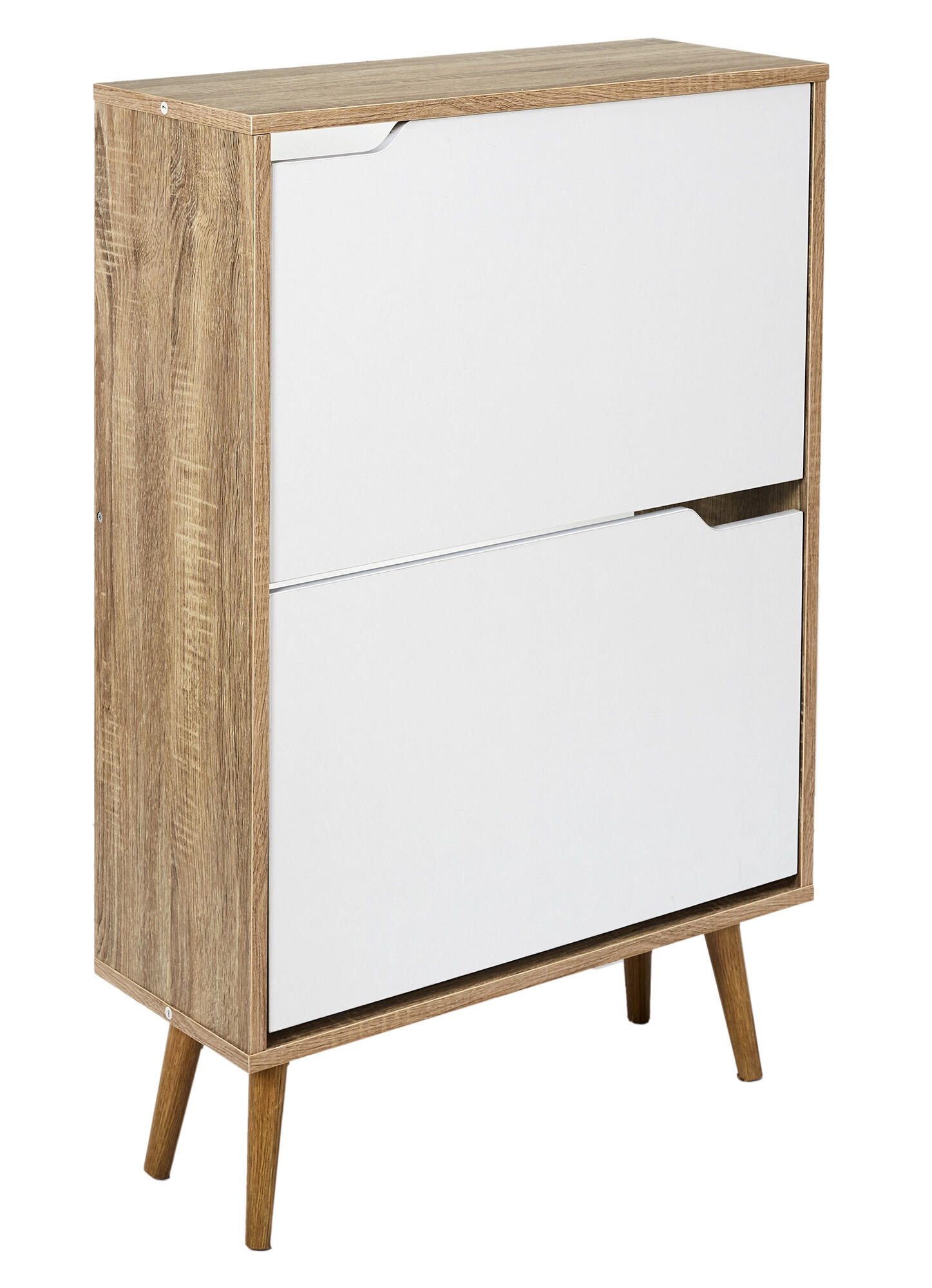 Sapateira 2 gavetas madeira branco 91,5x60x23,5 cm - 13