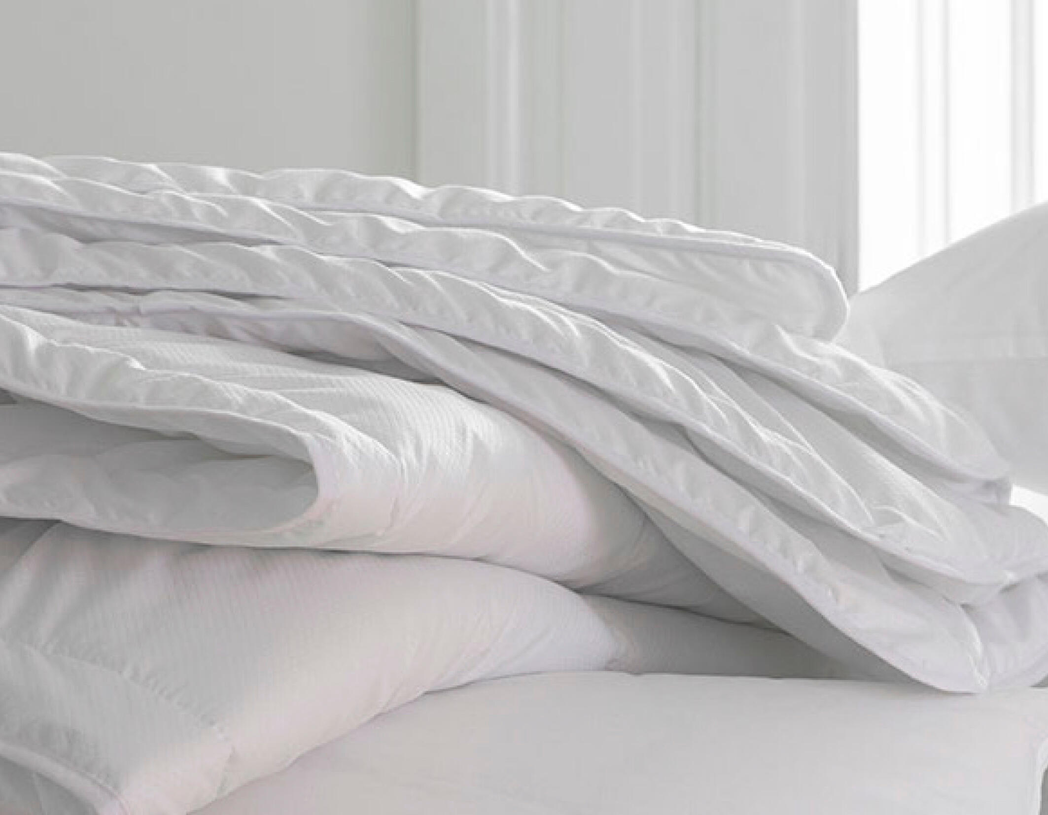 Relleno nórdico Aloe Vera blanco fibra hueca 300 gramos hipoalergénico para cama de 90 cm 150x220 cm - 5