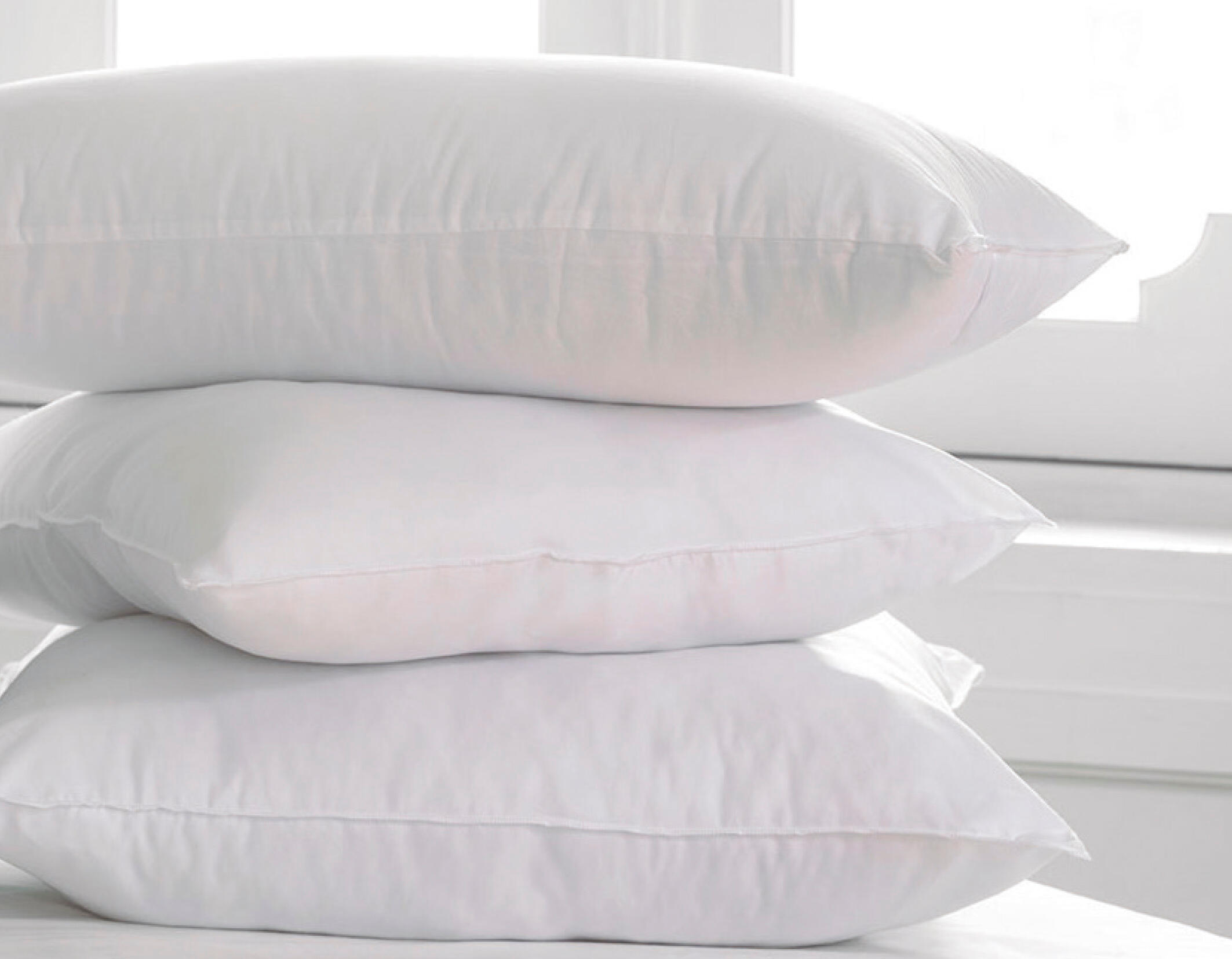 Almohada rectangular Antiácaros fibra hueca de poliéster 40 x 75 cm - 2