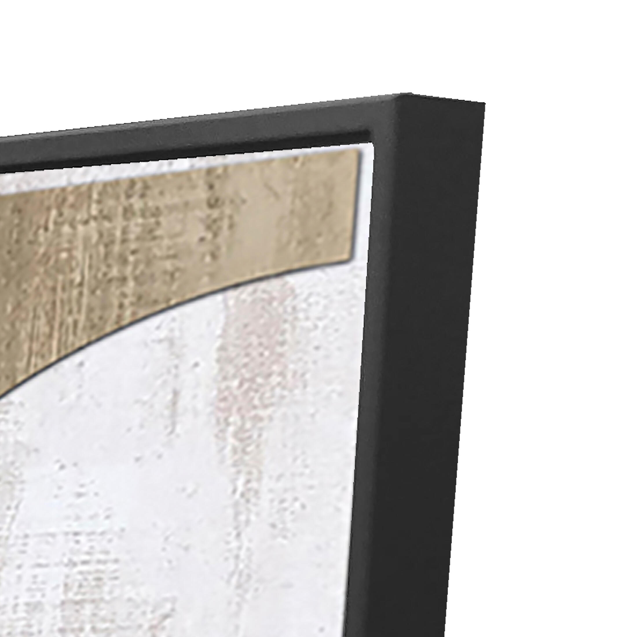 Quadro com moldura Deco Line Abstrato geo a 50x70 cm preto - 5