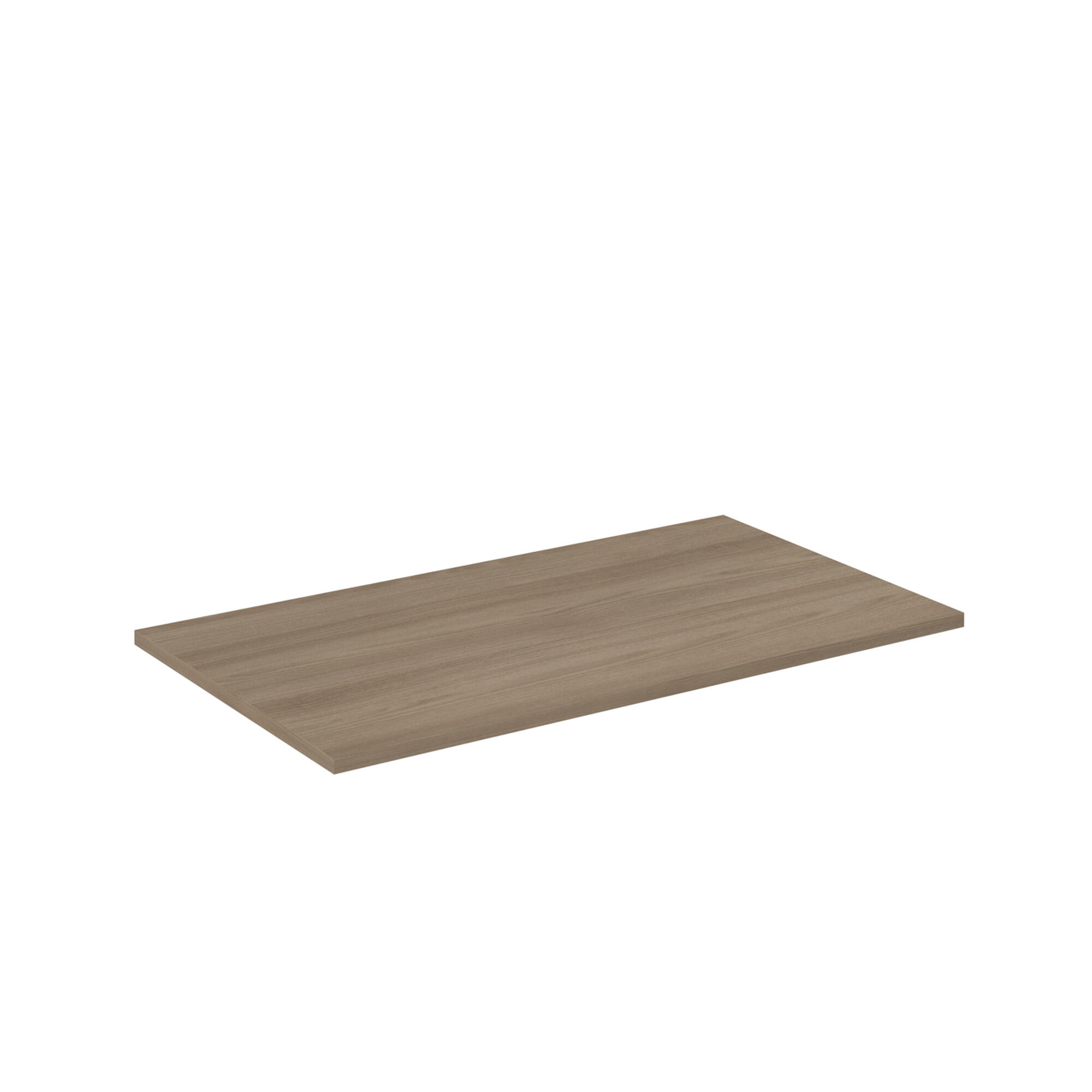 Encimera lavabo komplett nogal arenado 120x46x1.6 cm