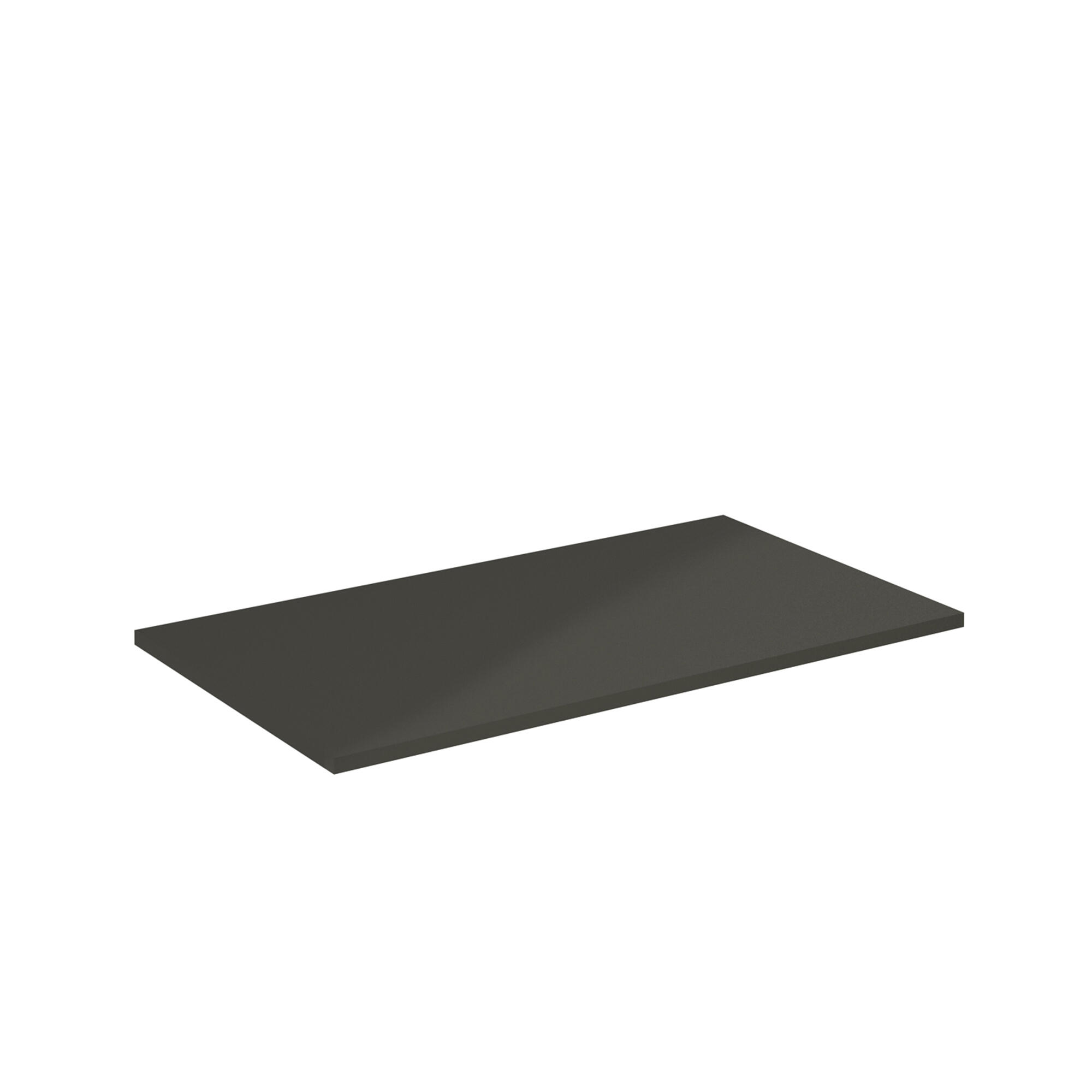 Encimera lavabo komplett antracita 120x46x1.6 cm