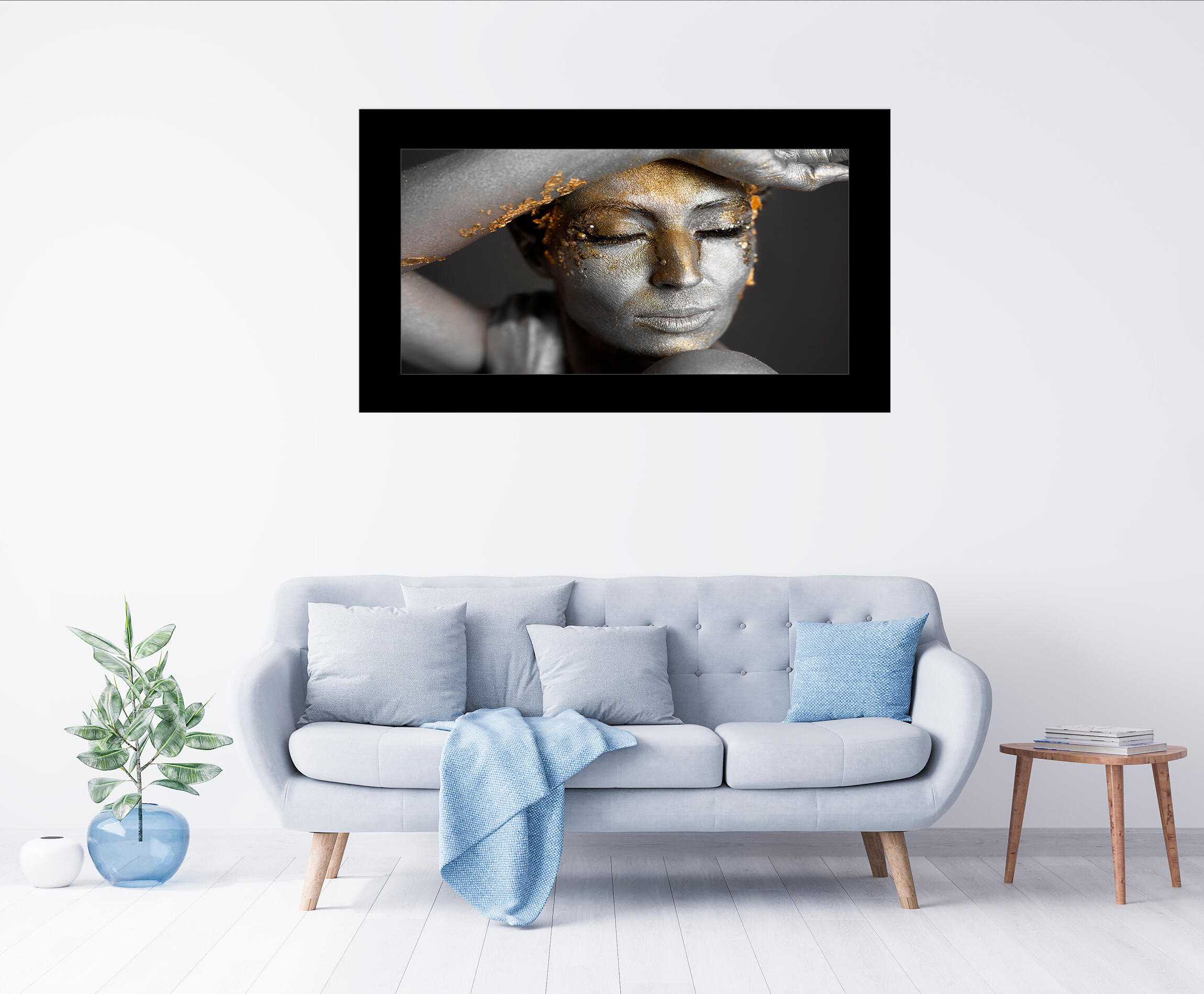 Pintura impresa alto brillo woman platayoro m/ng 80x140cm